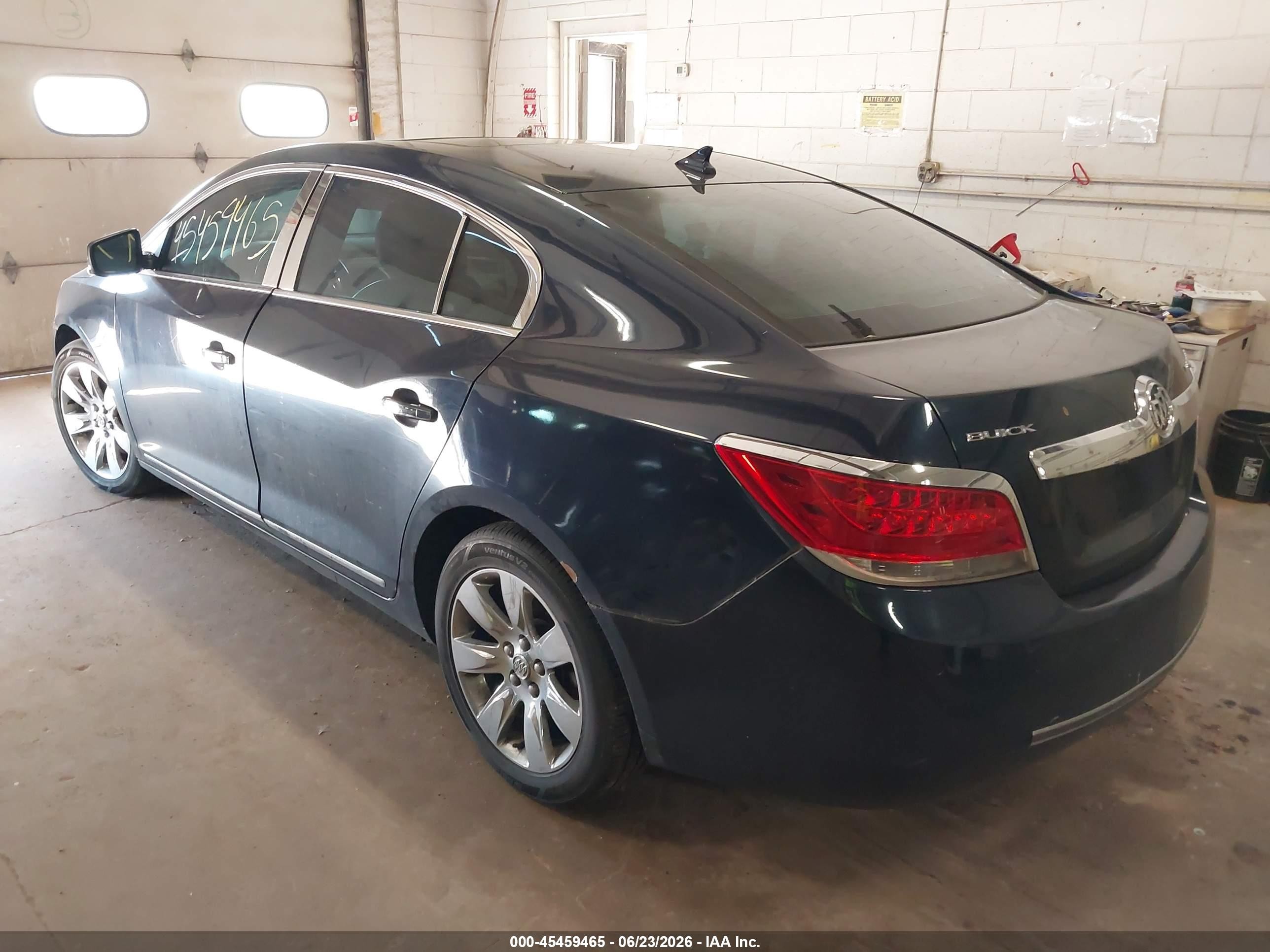 2011 Buick Lacrosse Cxl Blue vin: 1G4GC5ED4BF315748
