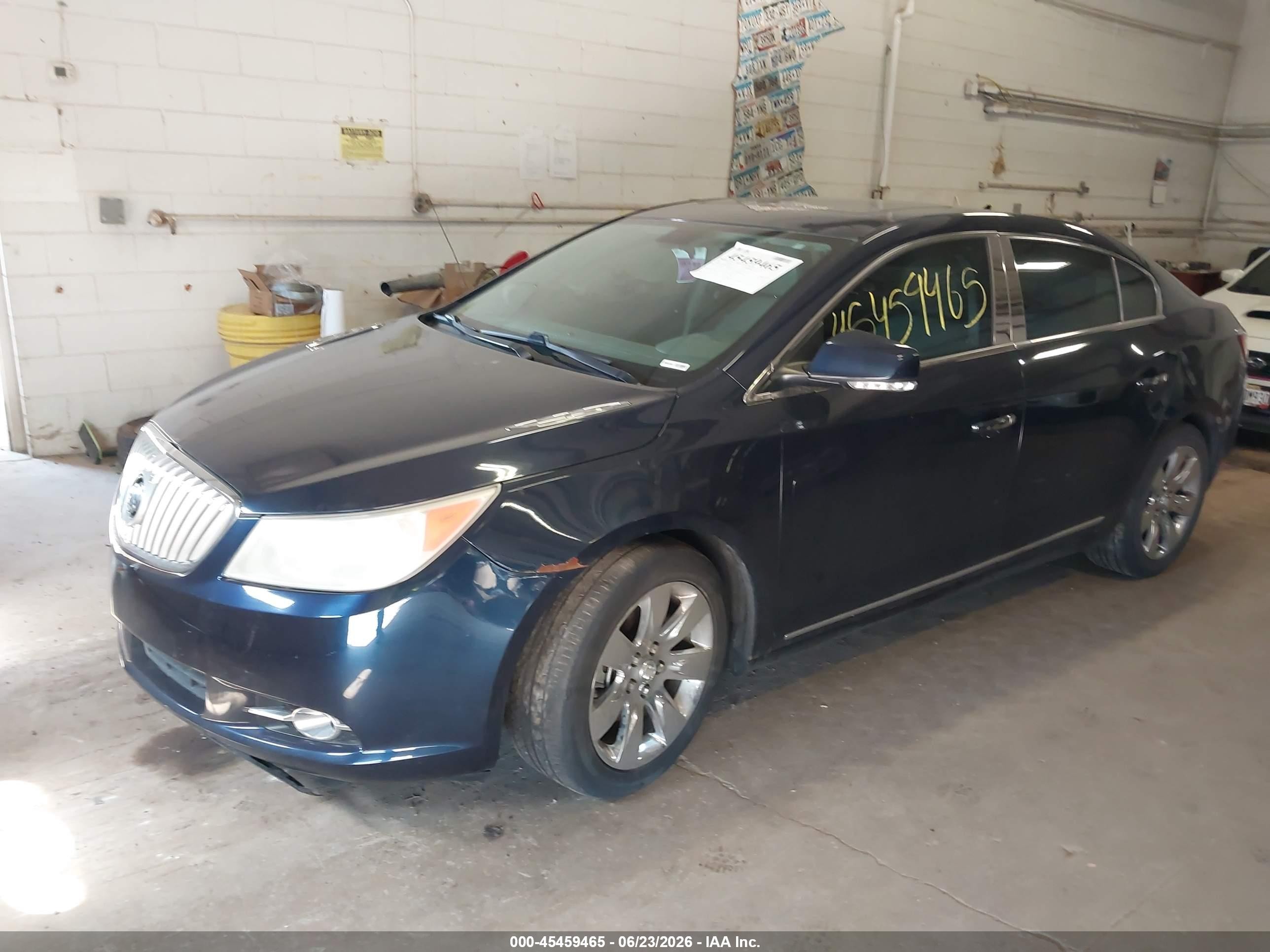2011 Buick Lacrosse Cxl Blue vin: 1G4GC5ED4BF315748