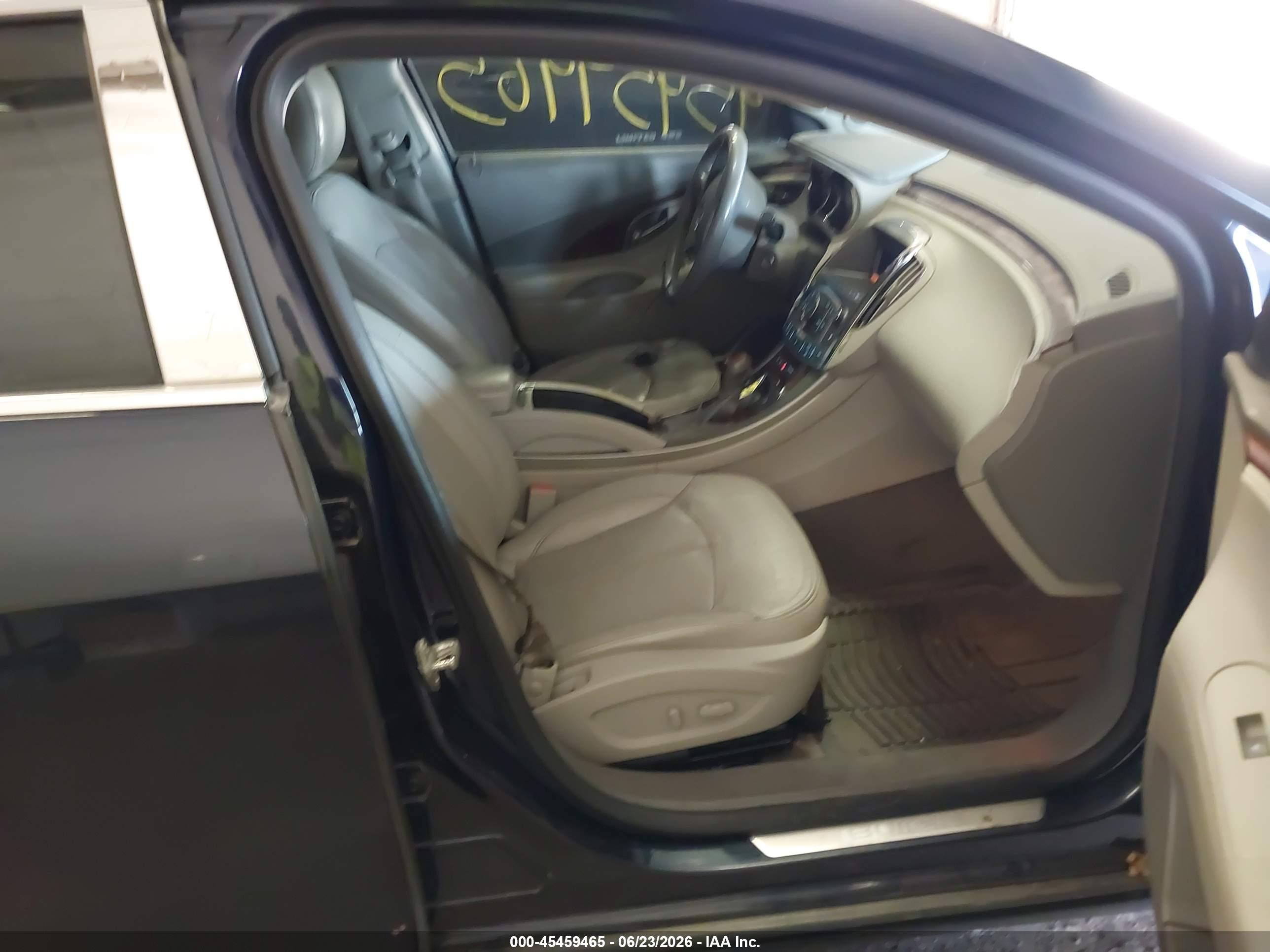 2011 Buick Lacrosse Cxl Blue vin: 1G4GC5ED4BF315748