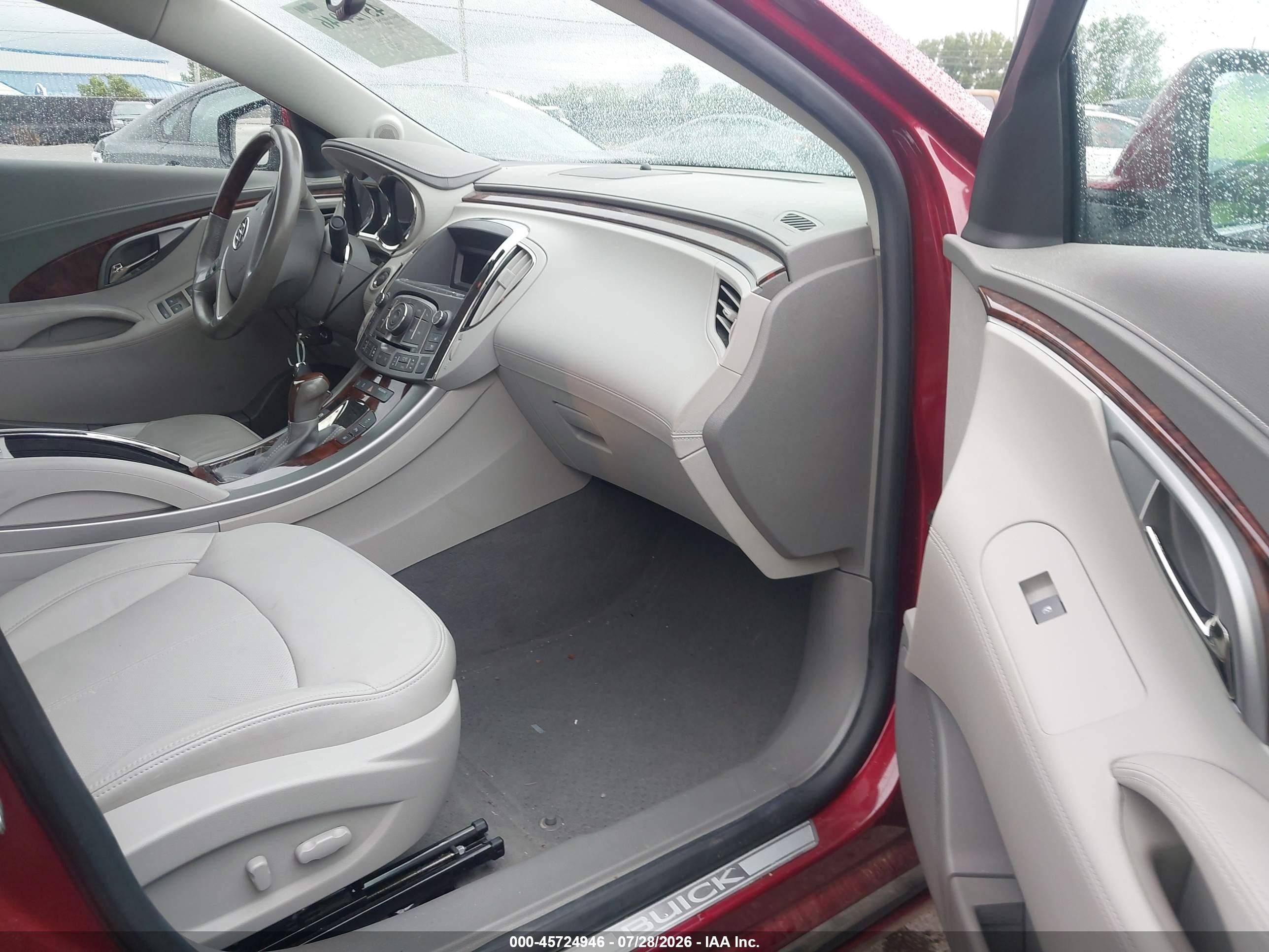 2011 Buick Lacrosse Cxl Красный vin: 1G4GC5ED5BF124498