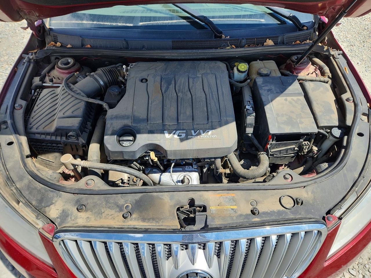 2011 Buick Lacrosse Cxl Красный vin: 1G4GC5ED5BF173961