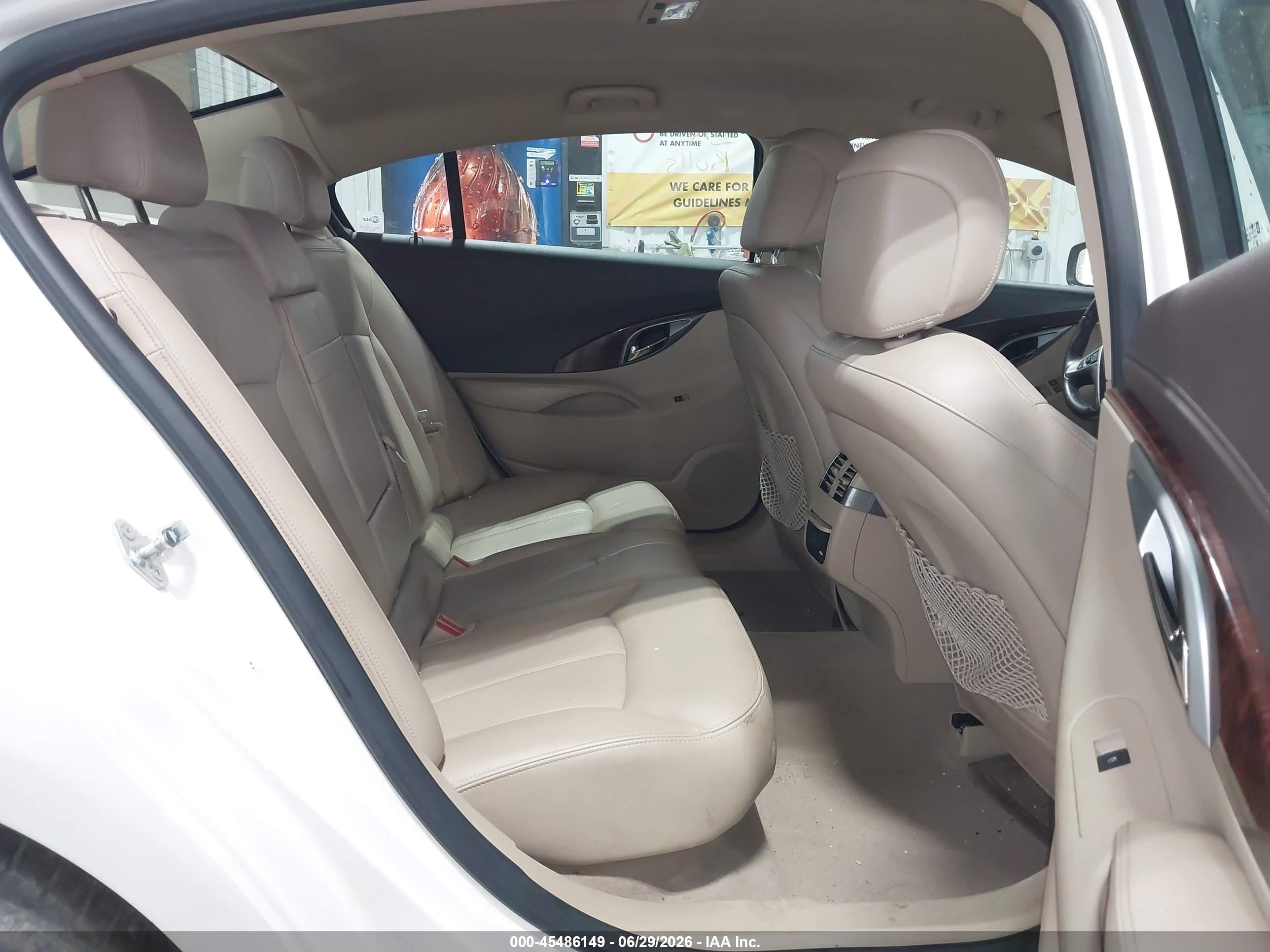 2011 Buick Lacrosse Cxl White vin: 1G4GC5ED5BF313958