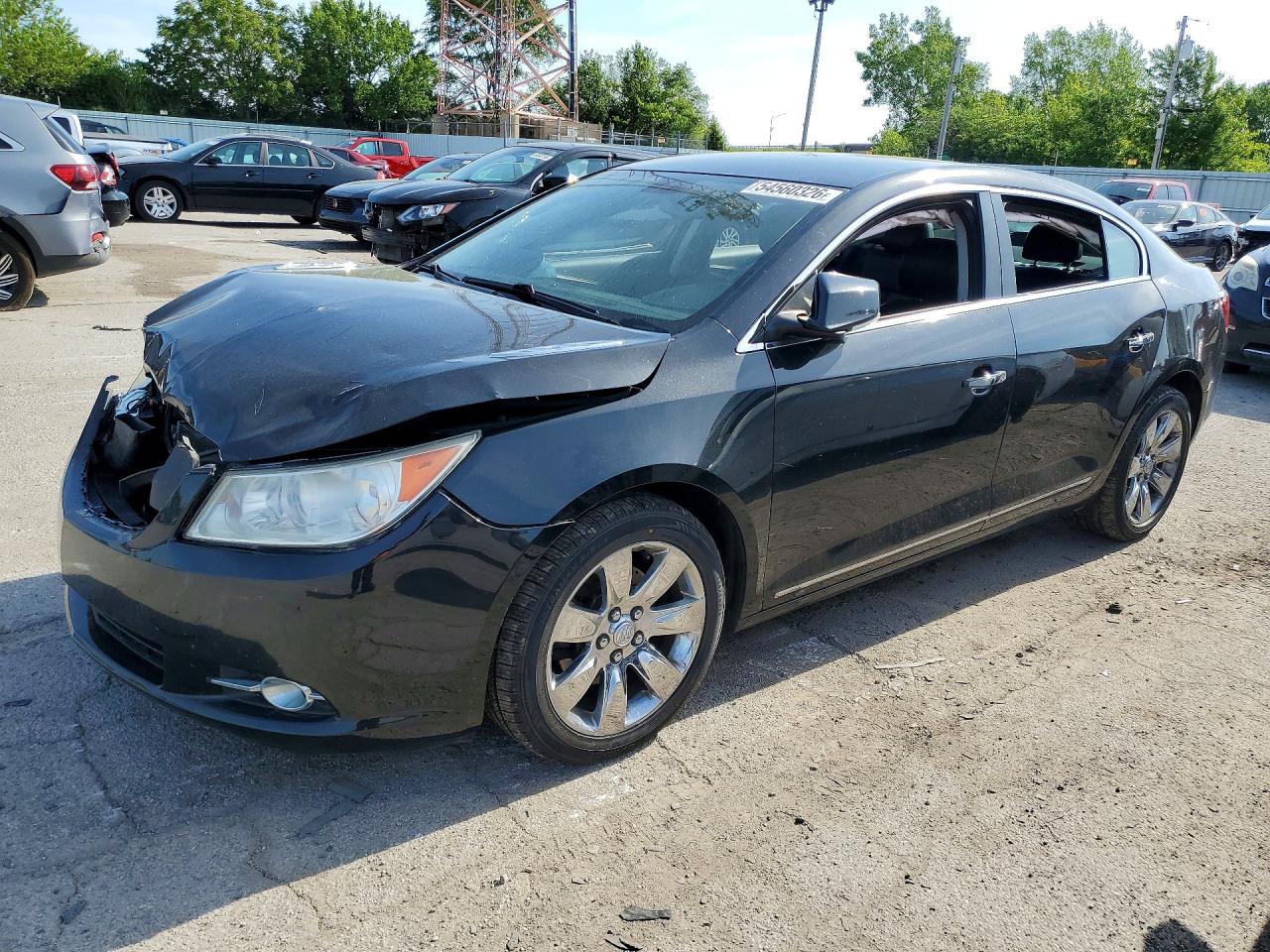 2011 Buick Lacrosse Cxl Черный vin: 1G4GC5ED5BF314477