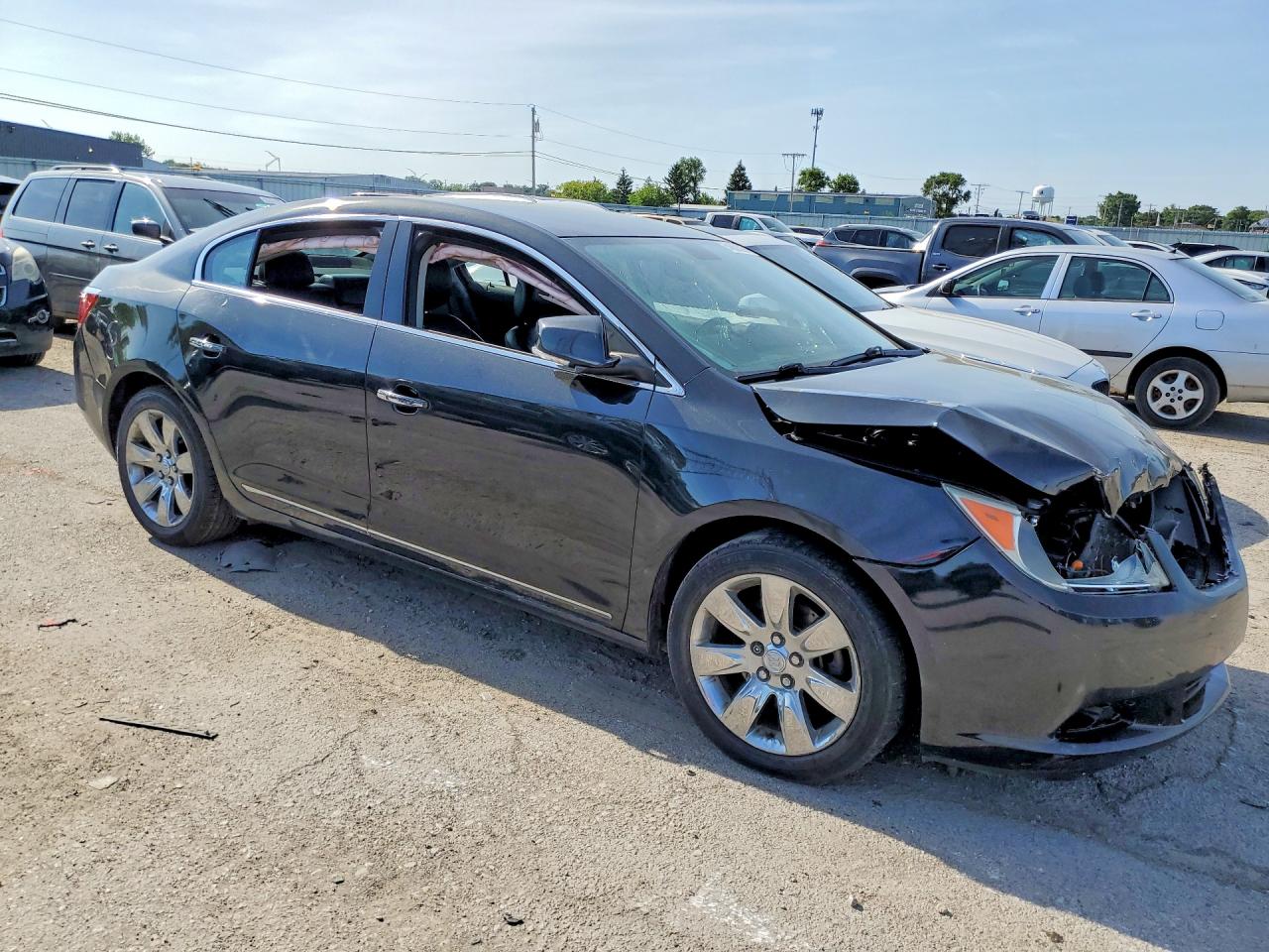 2011 Buick Lacrosse Cxl Black vin: 1G4GC5ED5BF314477
