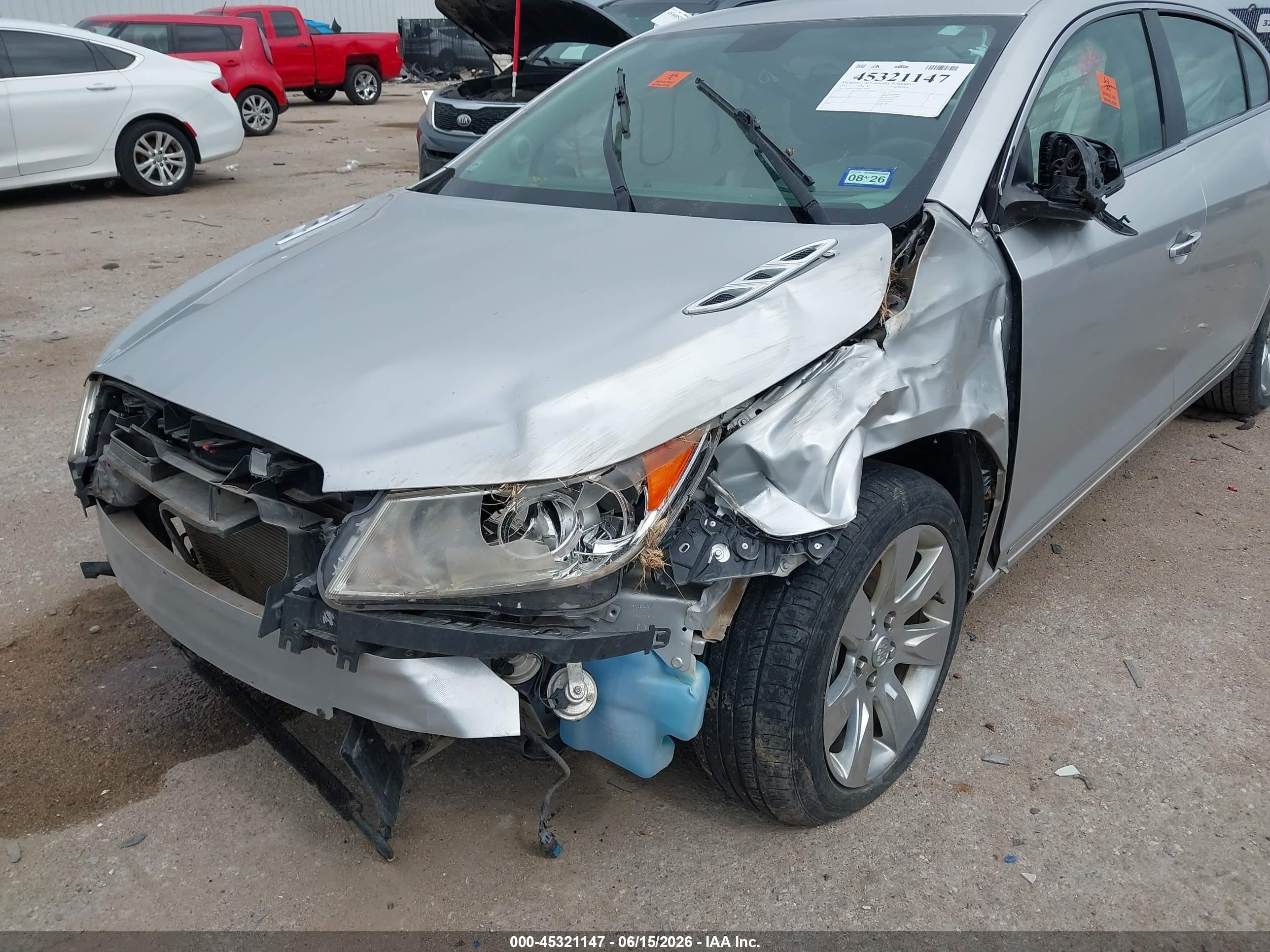 2011 Buick Lacrosse Cxl Silver vin: 1G4GC5ED5BF336284