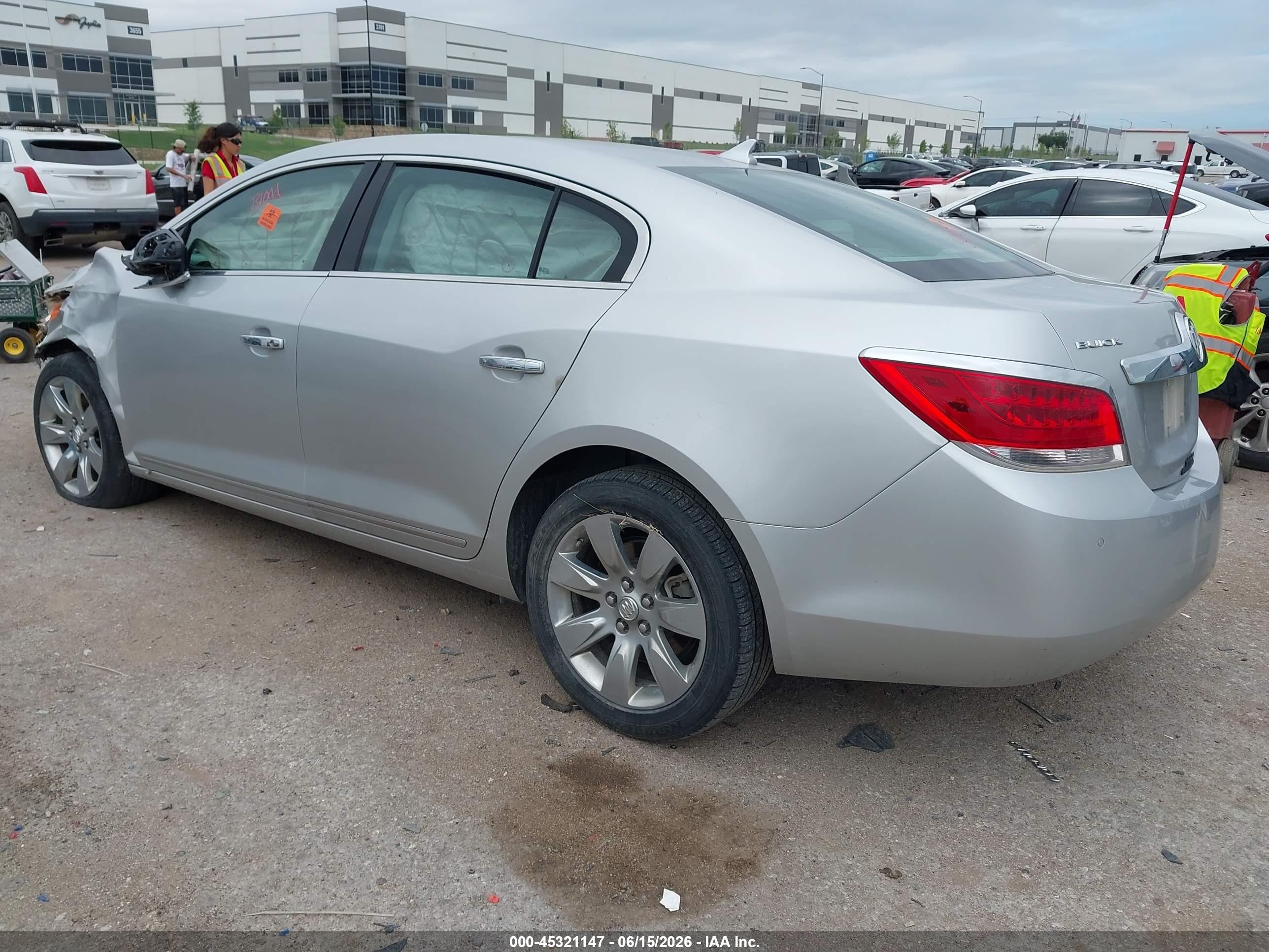 2011 Buick Lacrosse Cxl Silver vin: 1G4GC5ED5BF336284