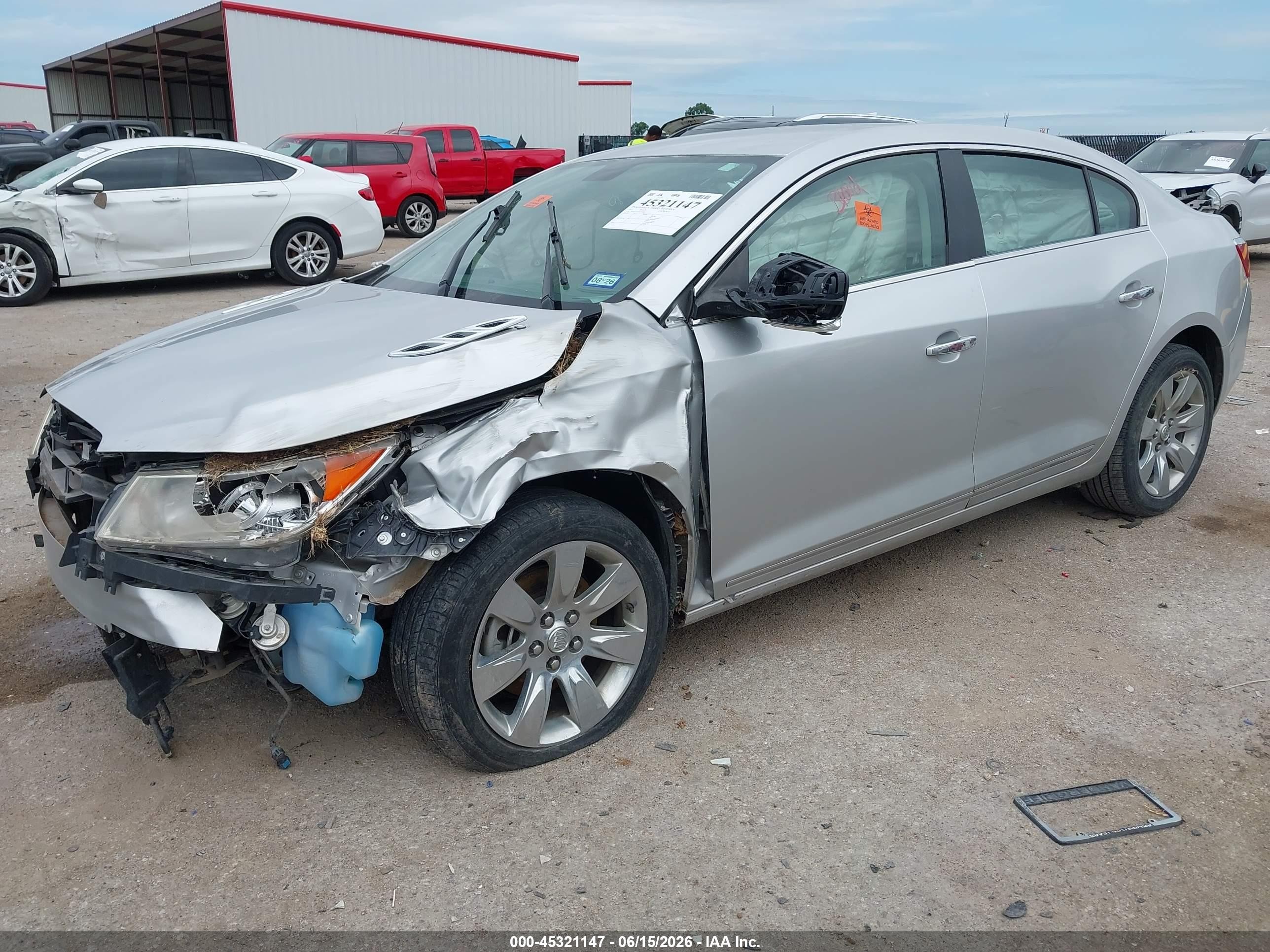 2011 Buick Lacrosse Cxl Silver vin: 1G4GC5ED5BF336284