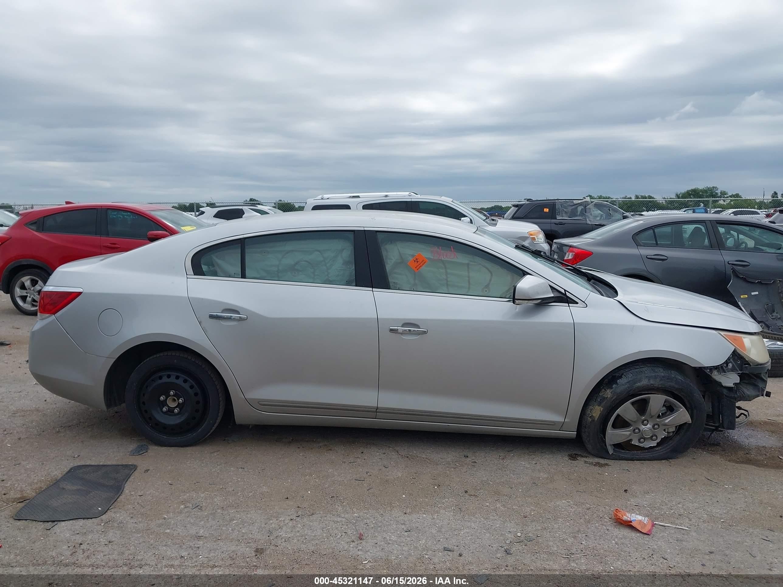 2011 Buick Lacrosse Cxl Silver vin: 1G4GC5ED5BF336284