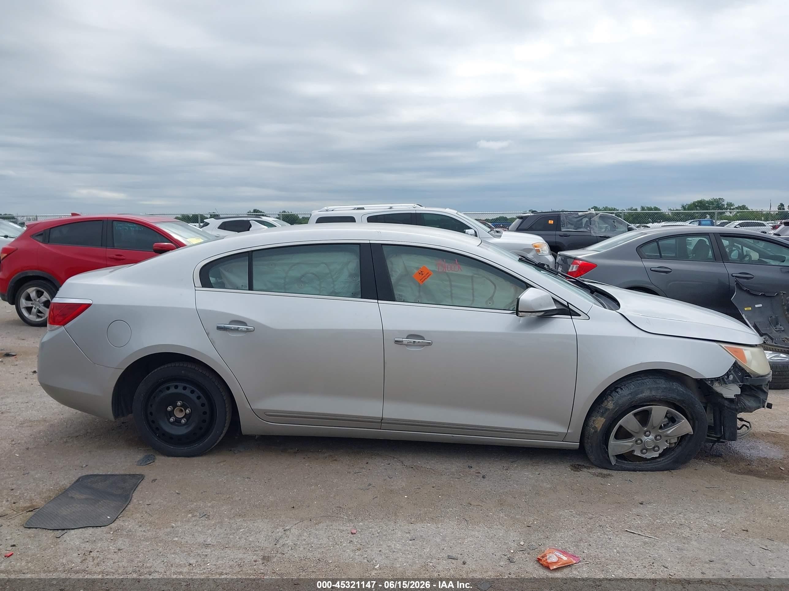 2011 Buick Lacrosse Cxl Silver vin: 1G4GC5ED5BF336284