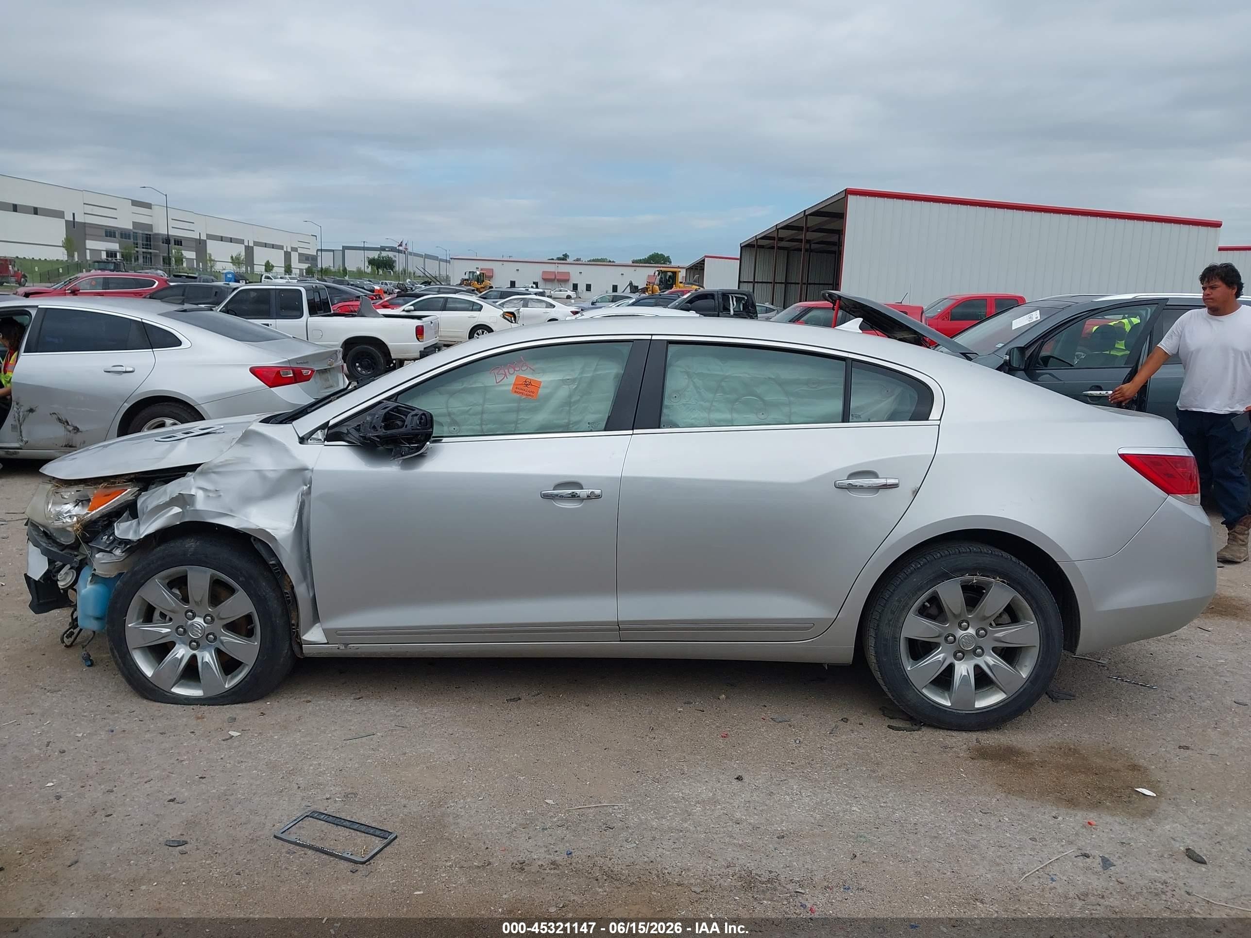 2011 Buick Lacrosse Cxl Silver vin: 1G4GC5ED5BF336284
