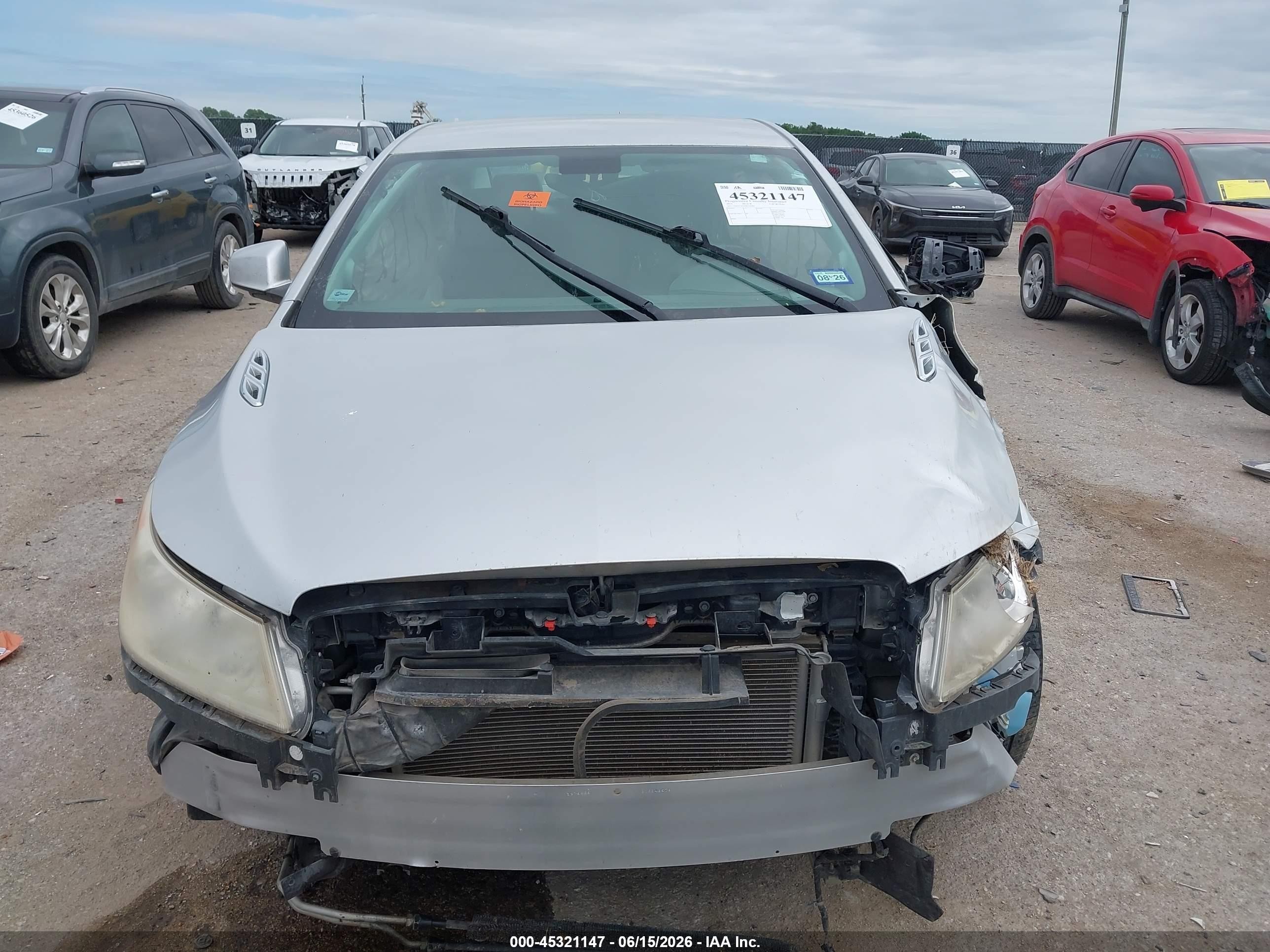 2011 Buick Lacrosse Cxl Silver vin: 1G4GC5ED5BF336284