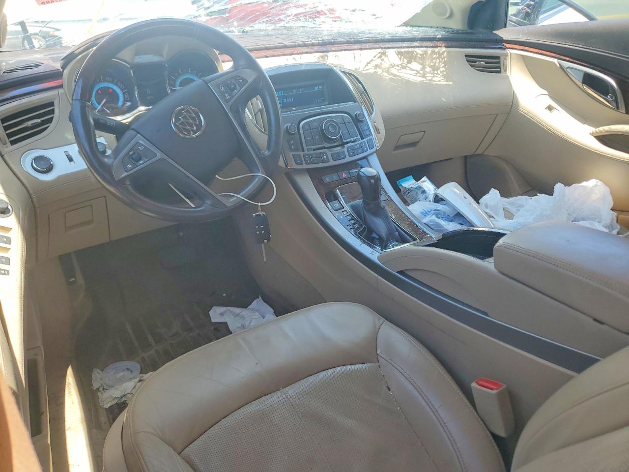 2011 Buick Lacrosse Cream vin: 1G4GC5ED6BF131721