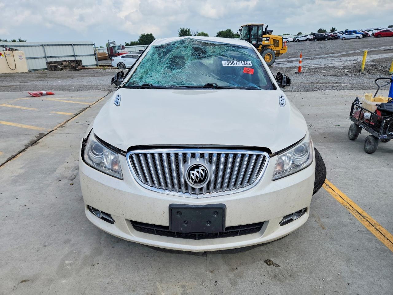 2011 Buick Lacrosse Cream vin: 1G4GC5ED6BF131721