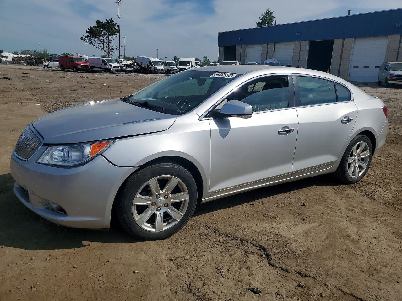 2011 Buick Lacrosse Cxl Silver vin: 1G4GC5ED6BF268755