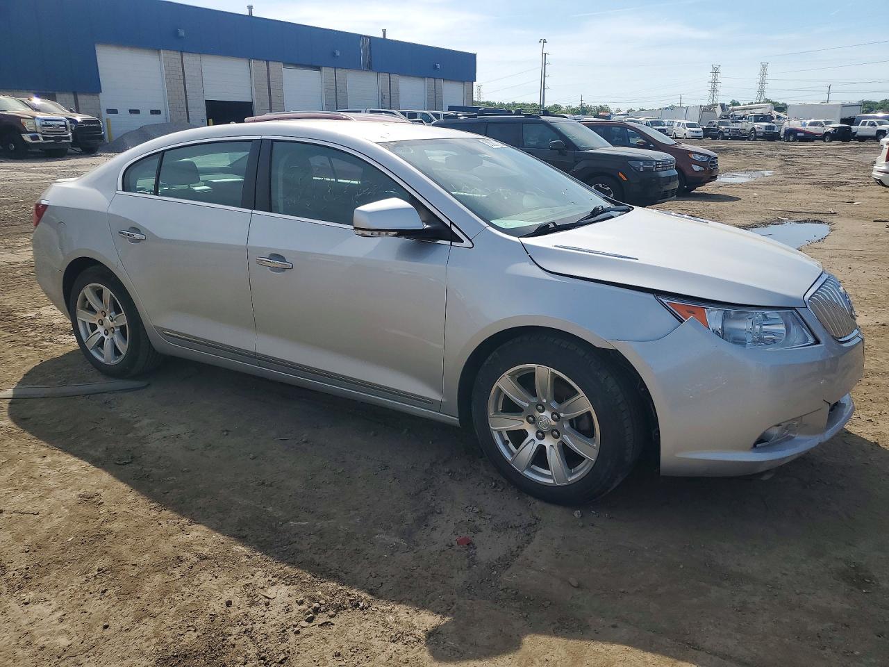 2011 Buick Lacrosse Cxl Silver vin: 1G4GC5ED6BF268755