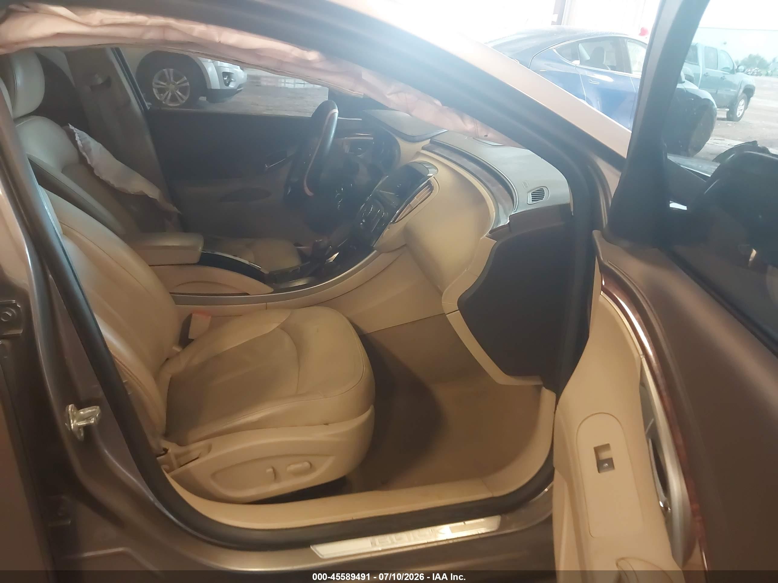 2011 Buick Lacrosse Cxl Brown vin: 1G4GC5ED6BF279609