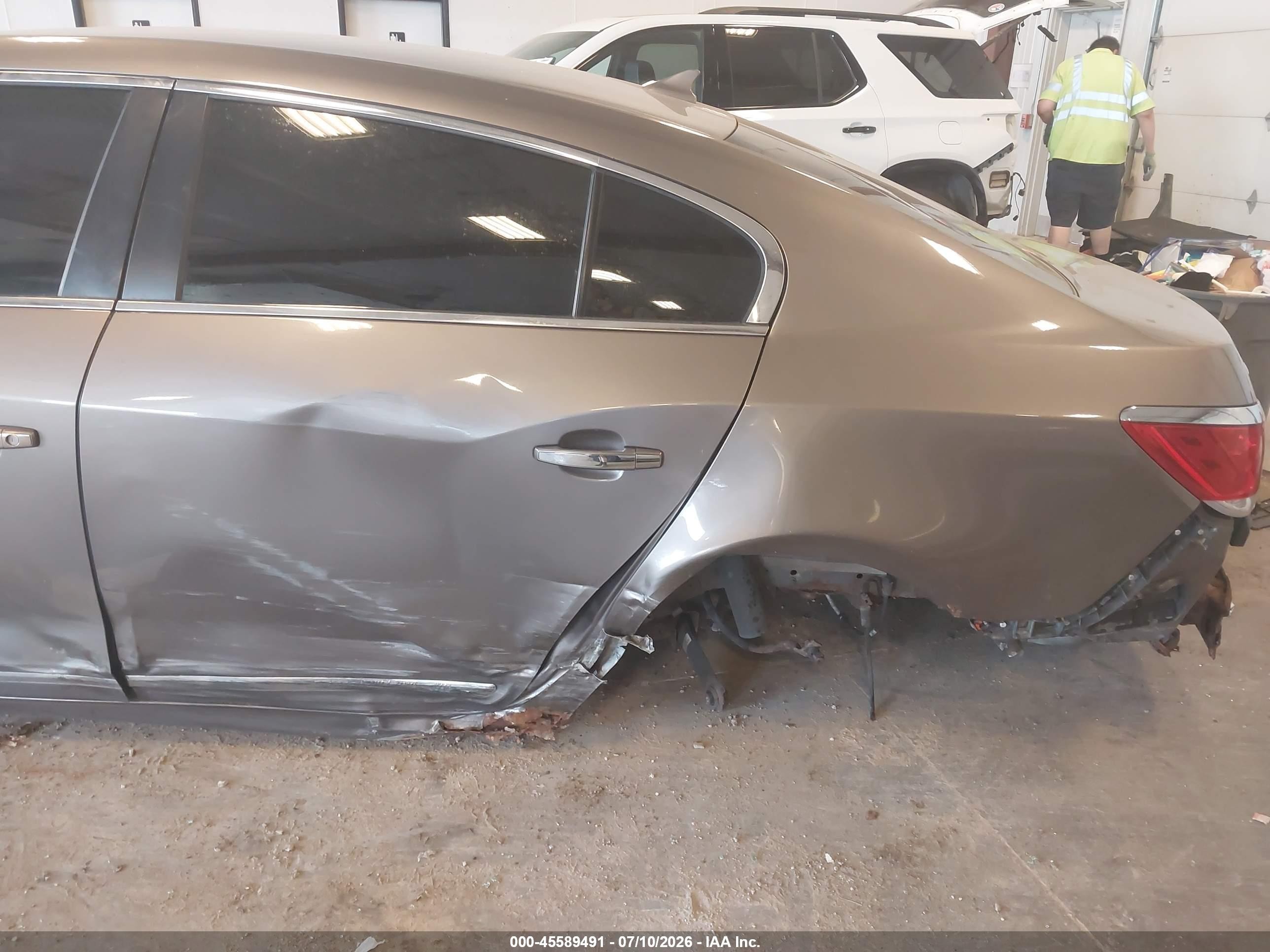 2011 Buick Lacrosse Cxl Brown vin: 1G4GC5ED6BF279609