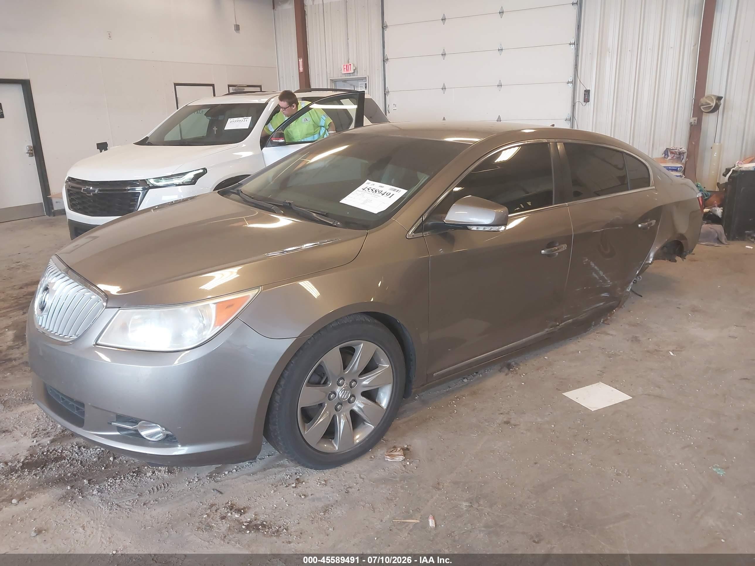2011 Buick Lacrosse Cxl Brown vin: 1G4GC5ED6BF279609