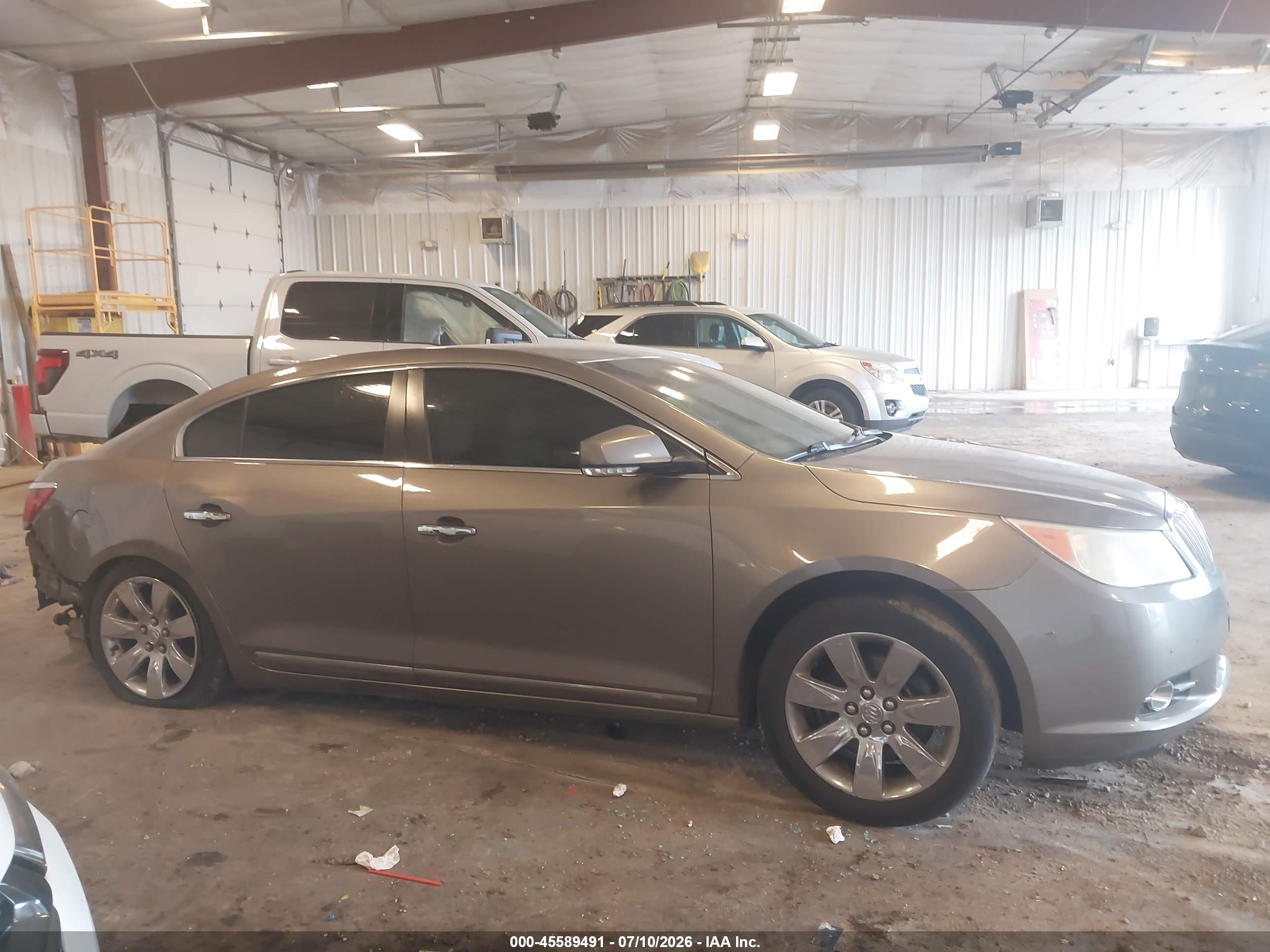 2011 Buick Lacrosse Cxl Brown vin: 1G4GC5ED6BF279609