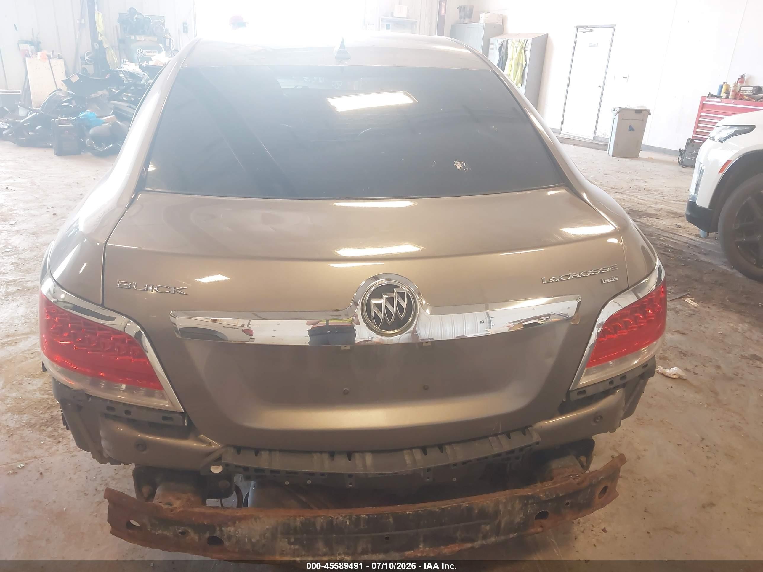 2011 Buick Lacrosse Cxl Brown vin: 1G4GC5ED6BF279609