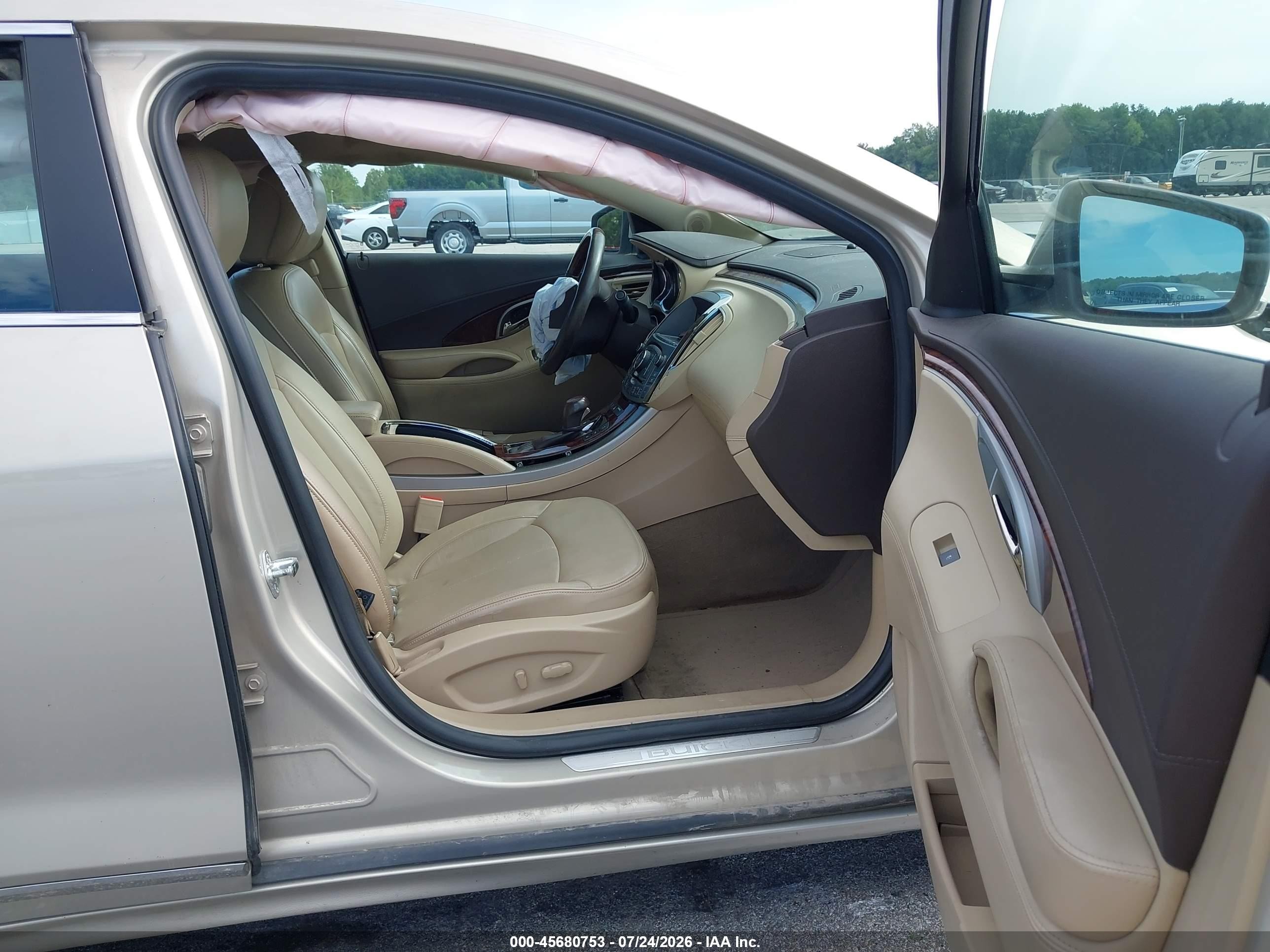 2011 Buick Lacrosse Cxl Tan vin: 1G4GC5ED7BF241211