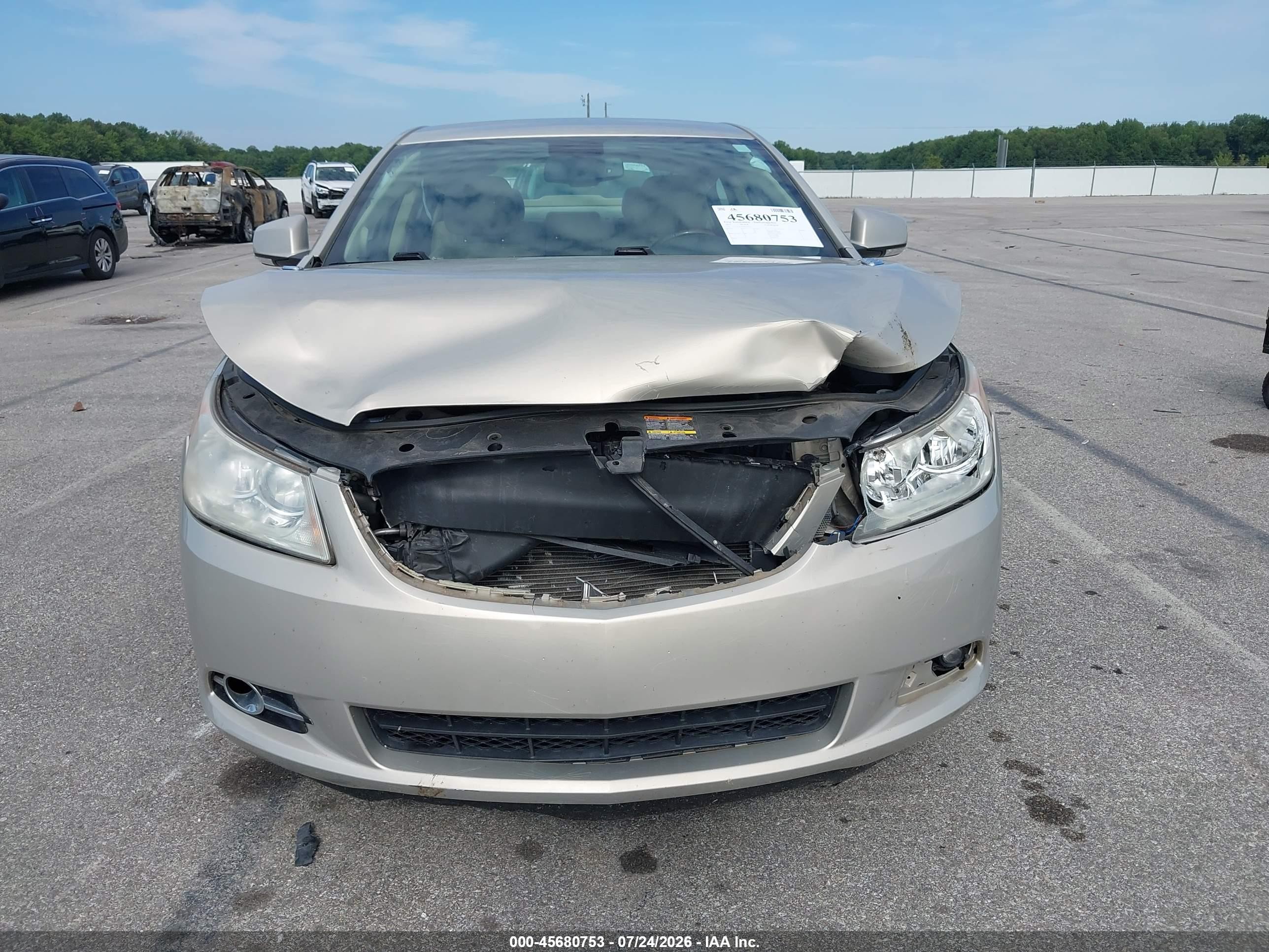 2011 Buick Lacrosse Cxl Tan vin: 1G4GC5ED7BF241211