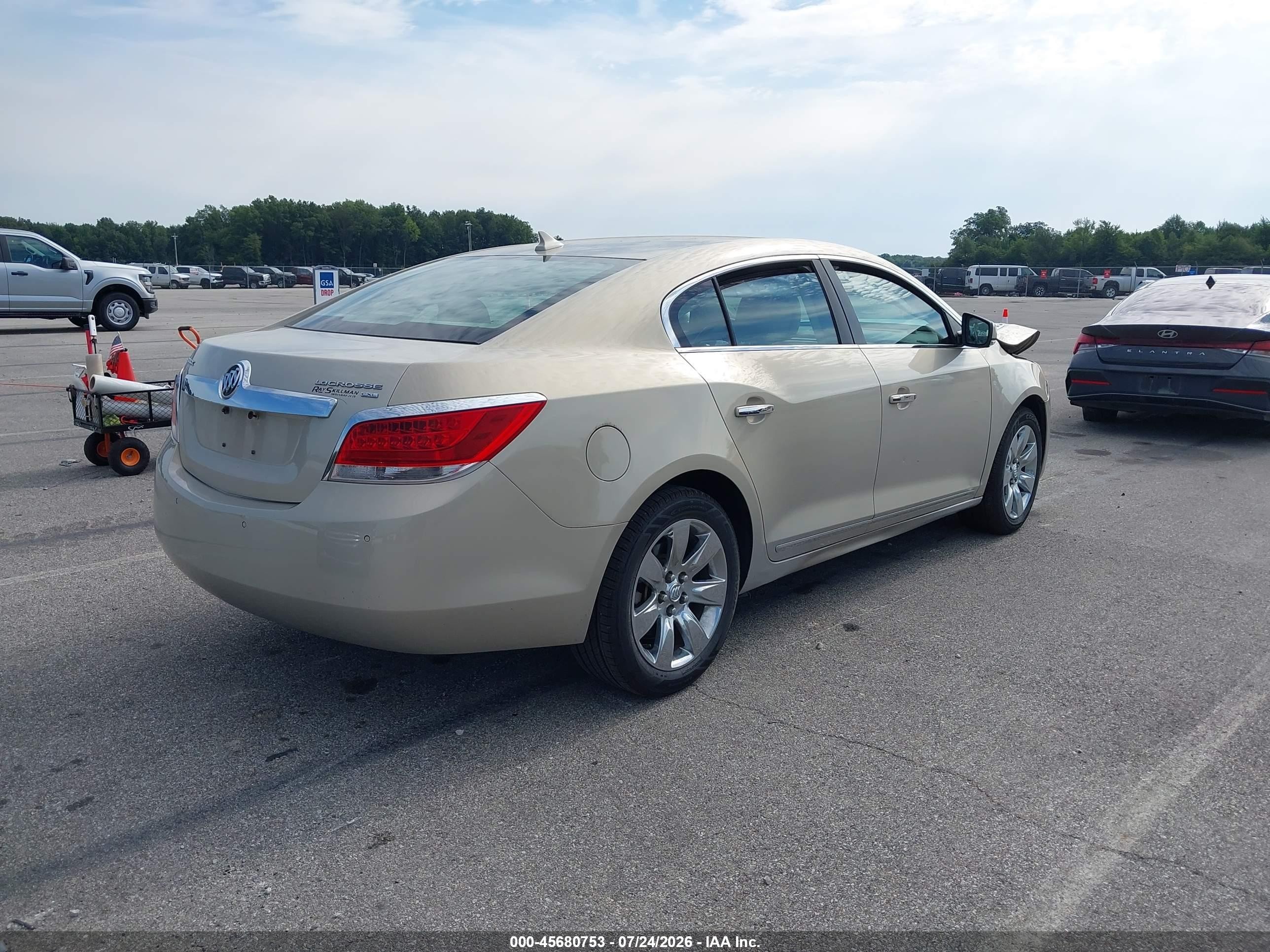 2011 Buick Lacrosse Cxl Tan vin: 1G4GC5ED7BF241211