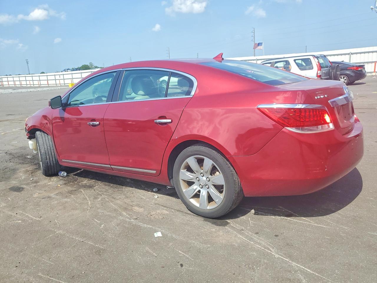 2011 Buick Lacrosse Cxl Red vin: 1G4GC5ED7BF285273