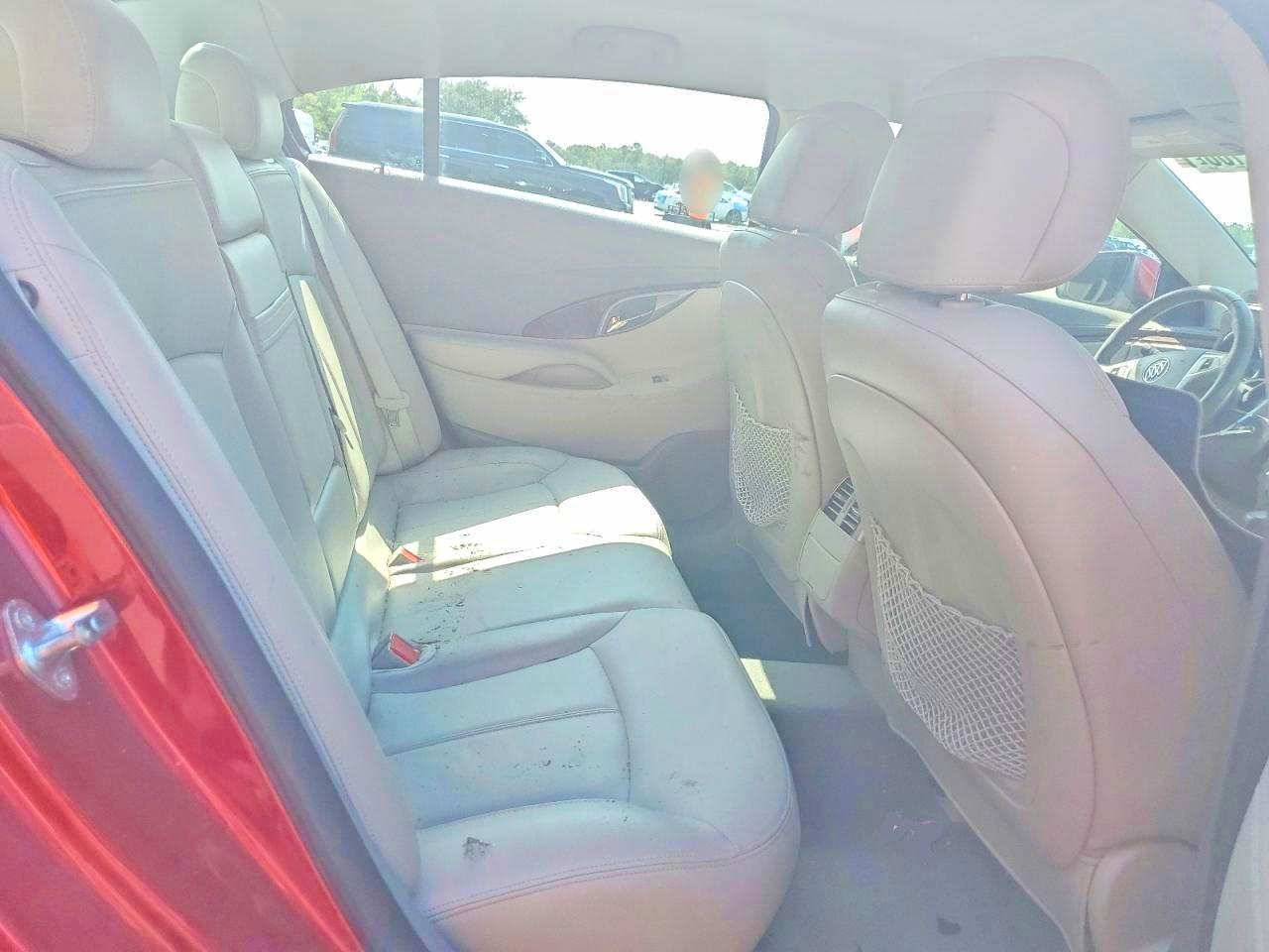 2011 Buick Lacrosse Cxl Red vin: 1G4GC5ED7BF285273