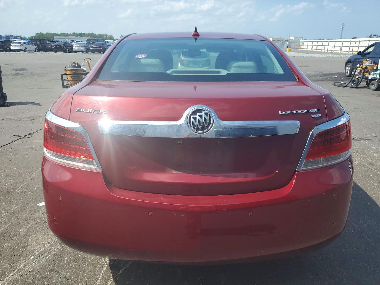2011 Buick Lacrosse Cxl Red vin: 1G4GC5ED7BF285273