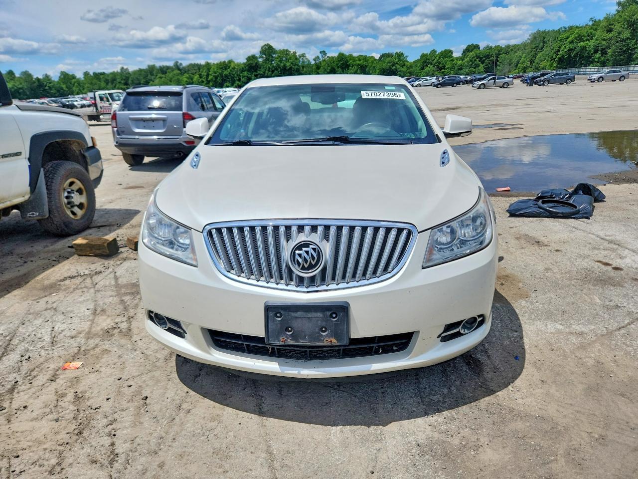 2011 Buick Lacrosse Cxl Beige vin: 1G4GC5ED7BF354317