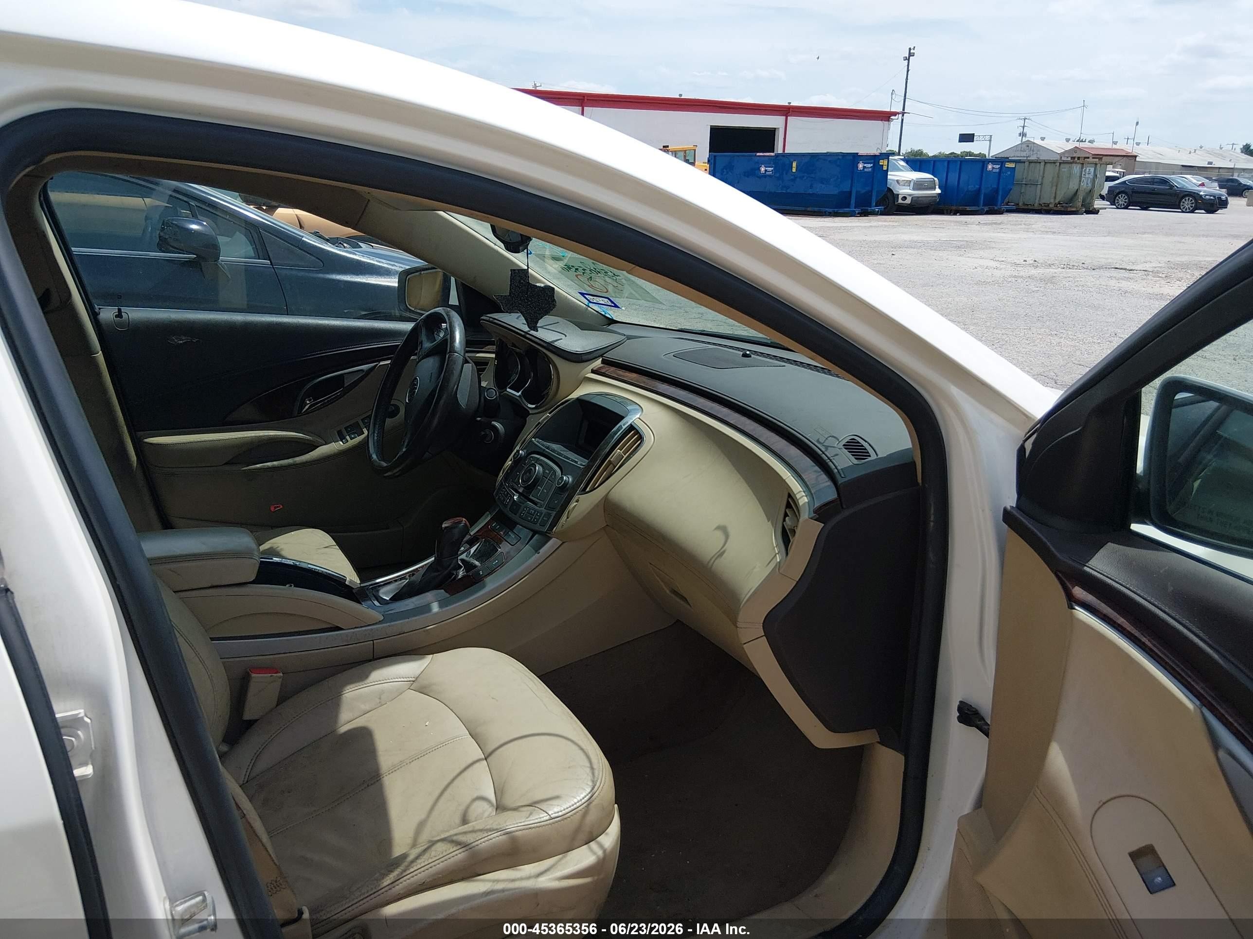 2011 Buick Lacrosse Cxl Beige vin: 1G4GC5ED8BF198417