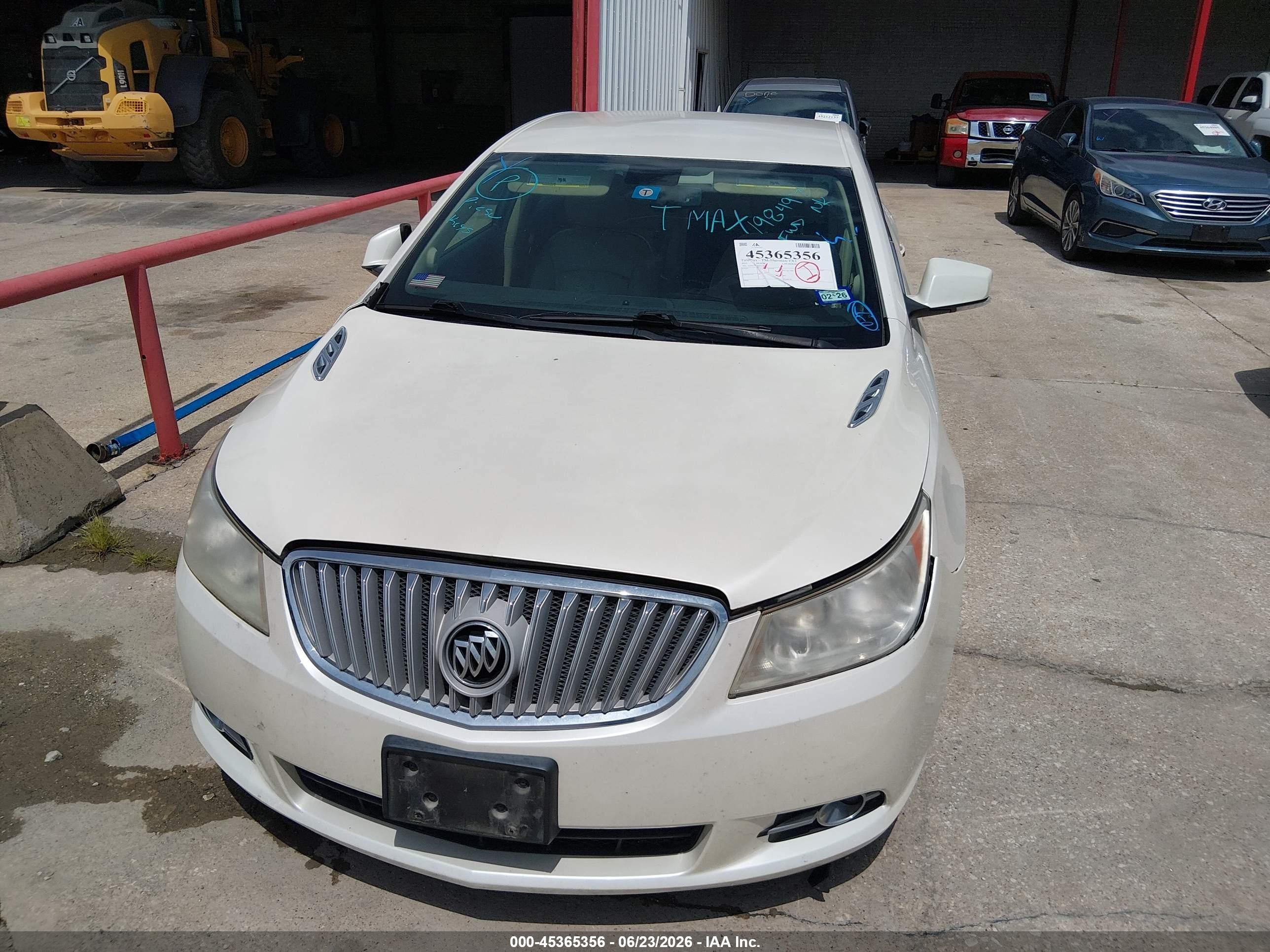 2011 Buick Lacrosse Cxl Beige vin: 1G4GC5ED8BF198417