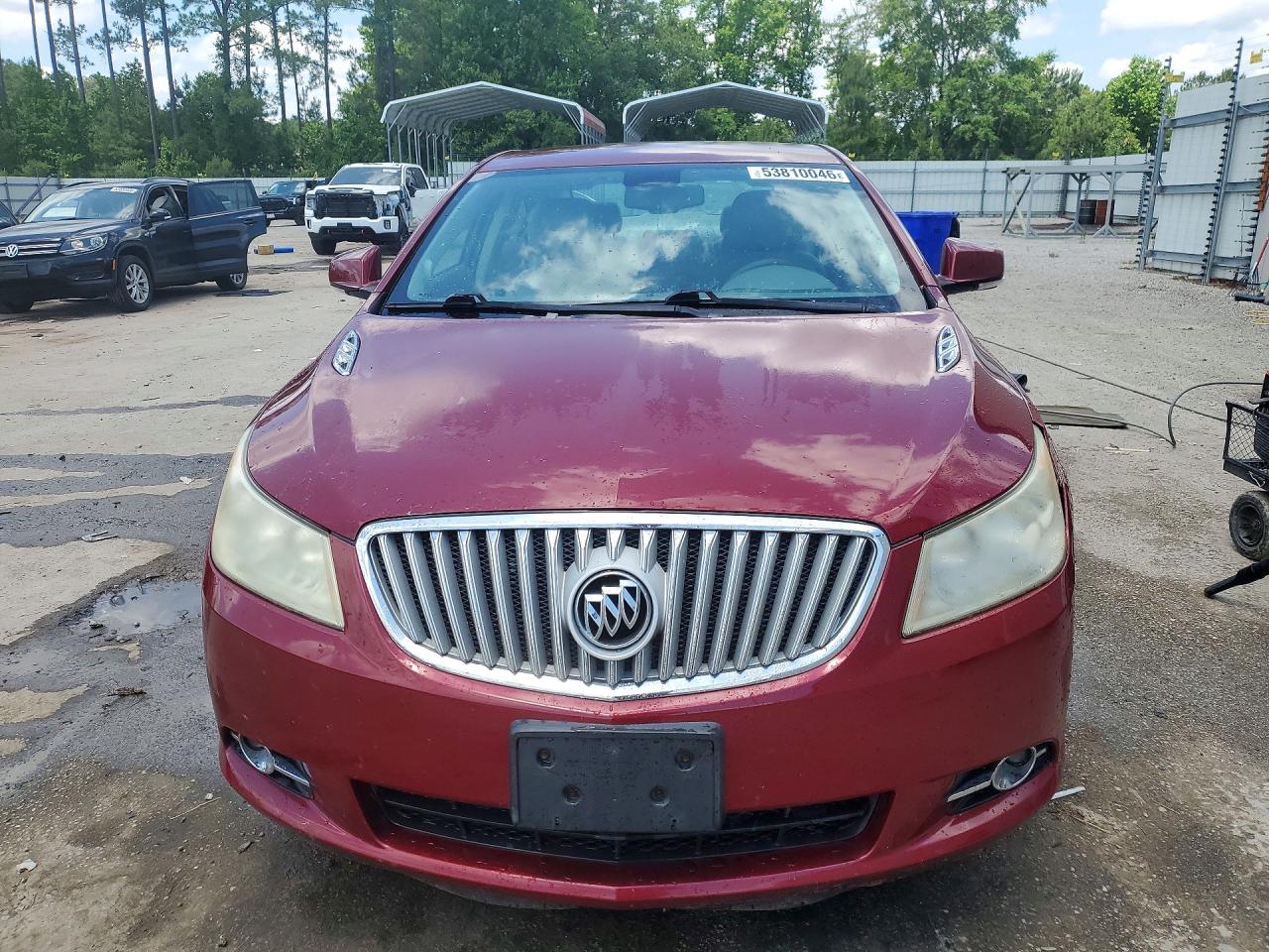 2011 Buick Lacrosse Cxl Burgundy vin: 1G4GC5ED8BF275951