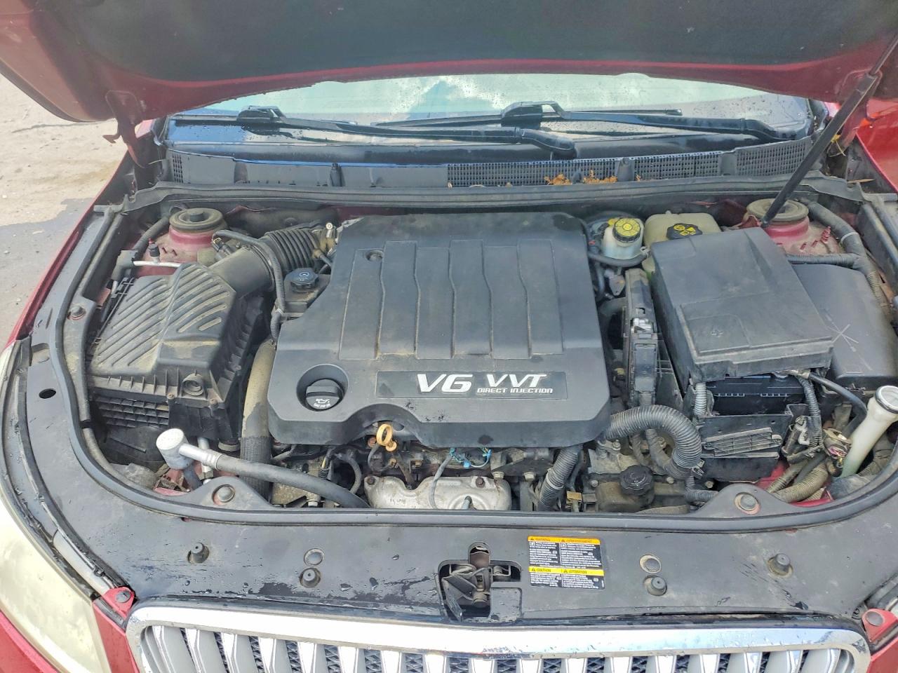 2011 Buick Lacrosse Cxl Burgundy vin: 1G4GC5ED8BF275951