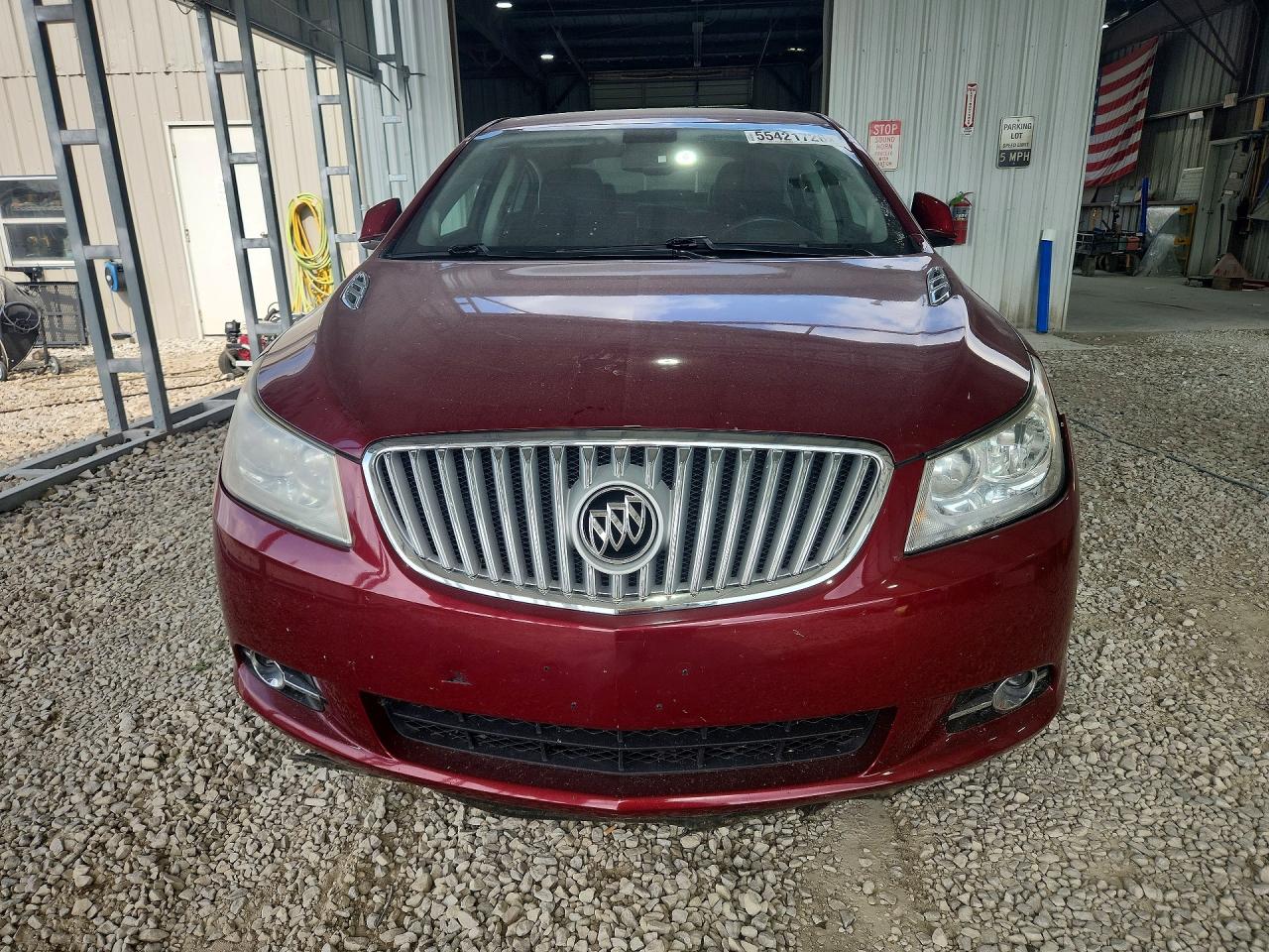2011 Buick Lacrosse Cxl Red vin: 1G4GC5ED8BF276498