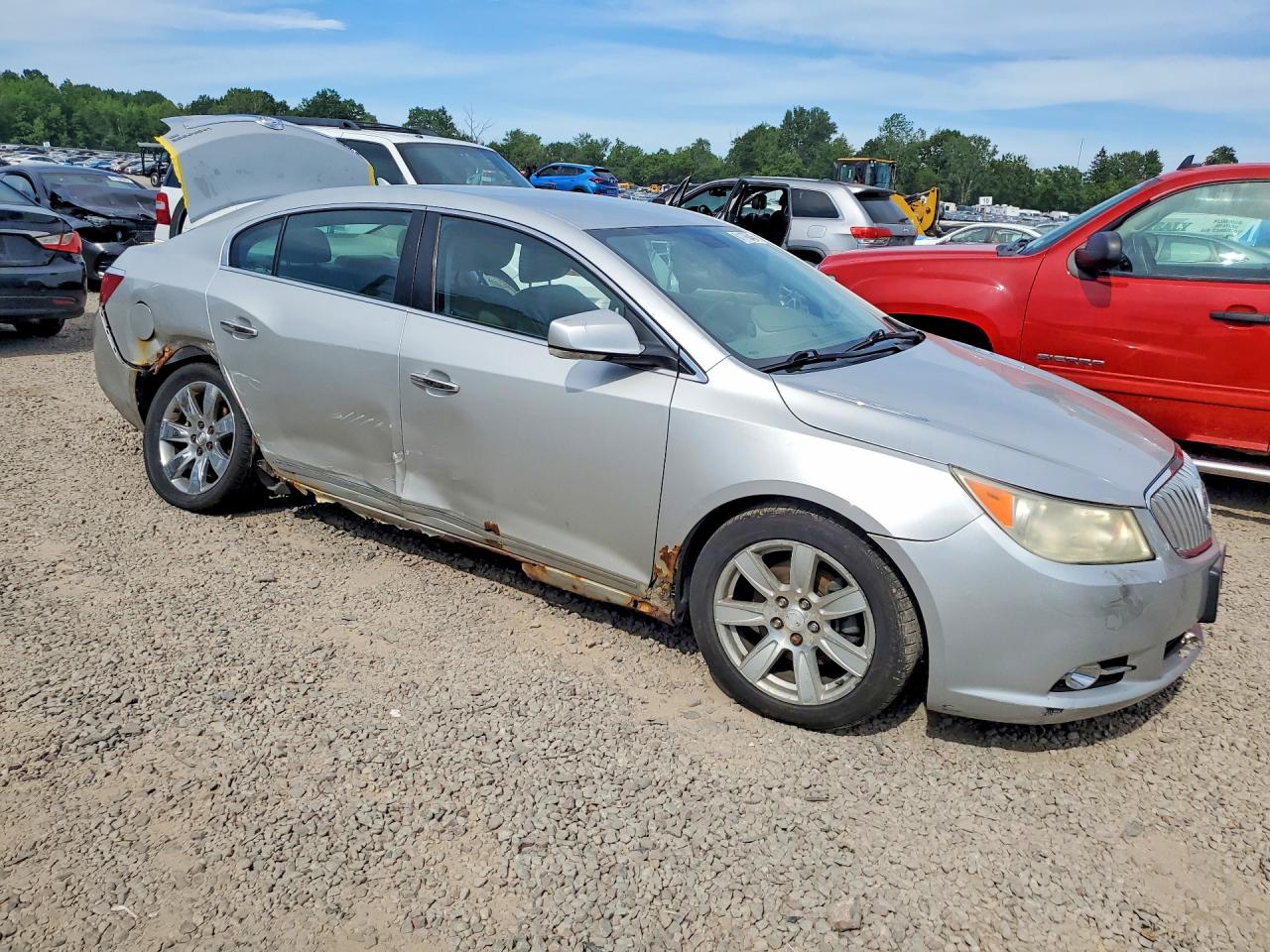 2011 Buick Lacrosse Cxl Silver vin: 1G4GC5ED8BF281734