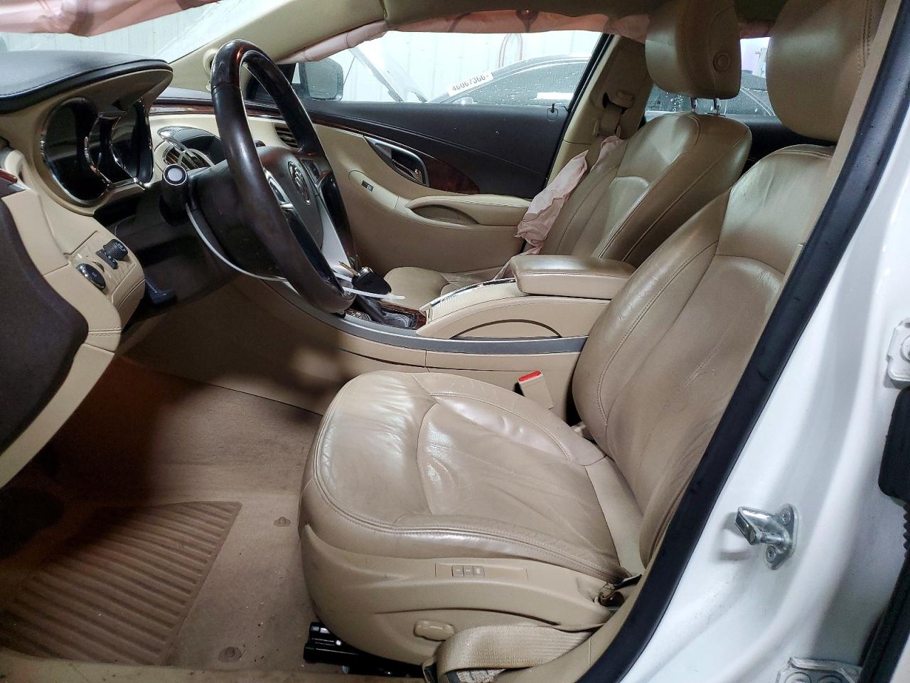 2011 Buick Lacrosse Cxl White vin: 1G4GC5ED9BF117375