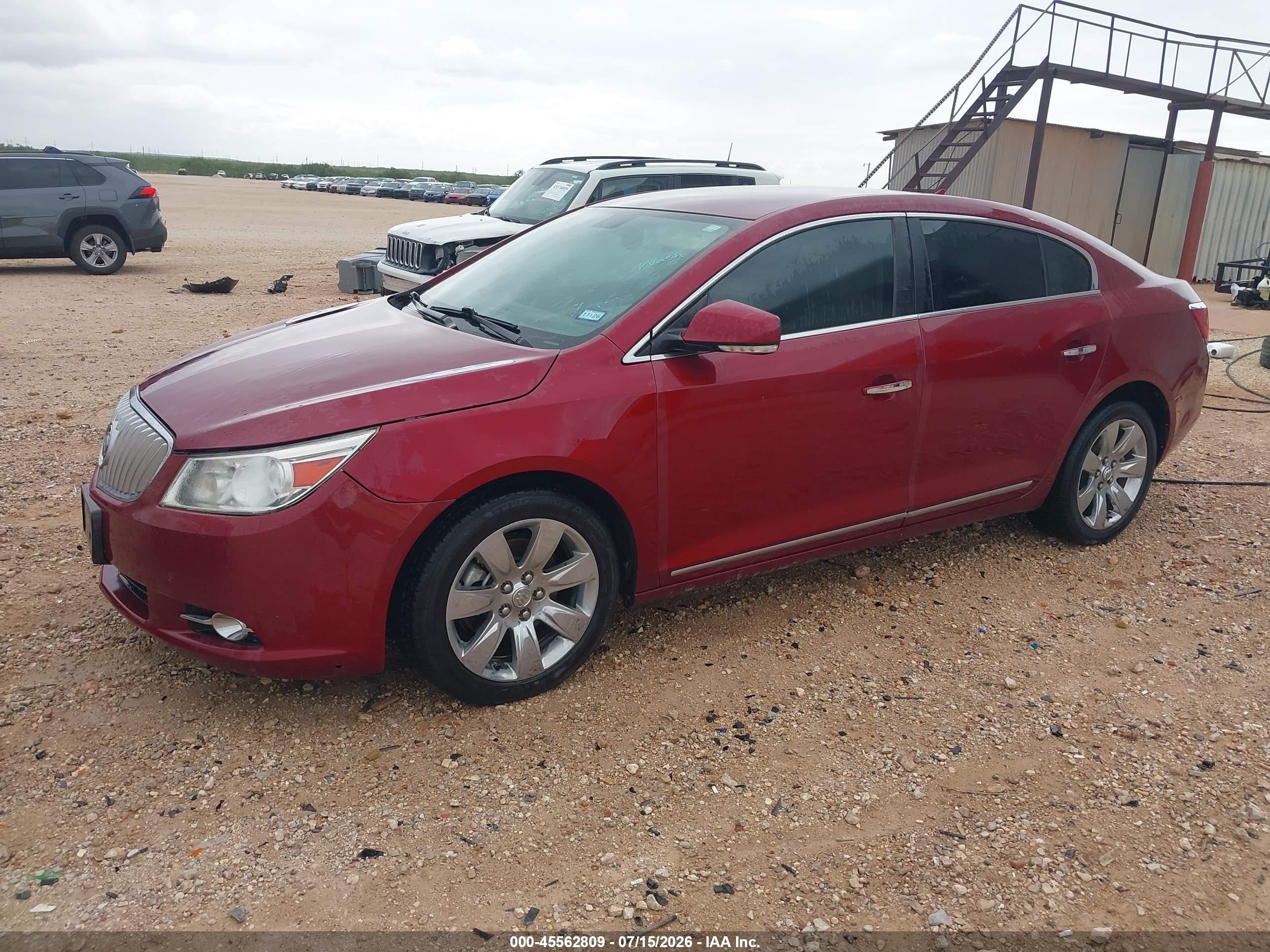 2011 Buick Lacrosse Cxl Burgundy vin: 1G4GC5ED9BF156905