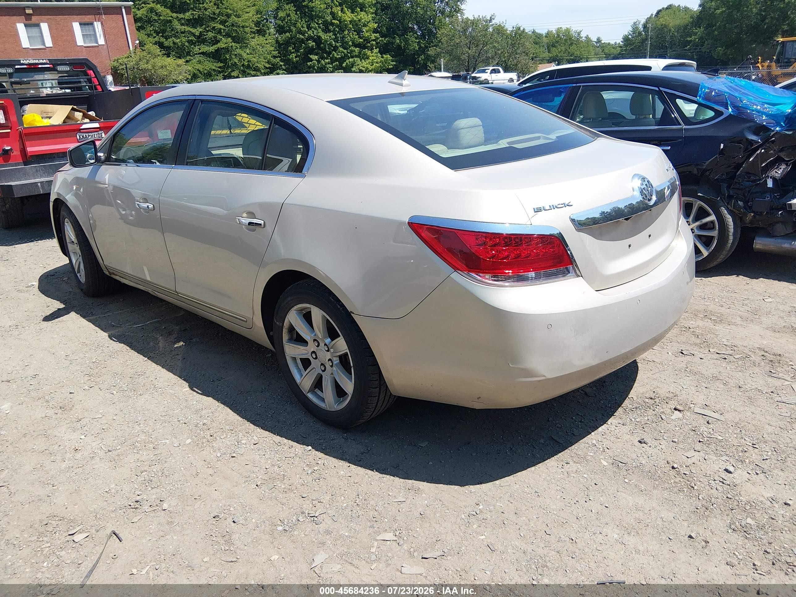 2011 Buick Lacrosse Cxl Tan vin: 1G4GC5ED9BF235247