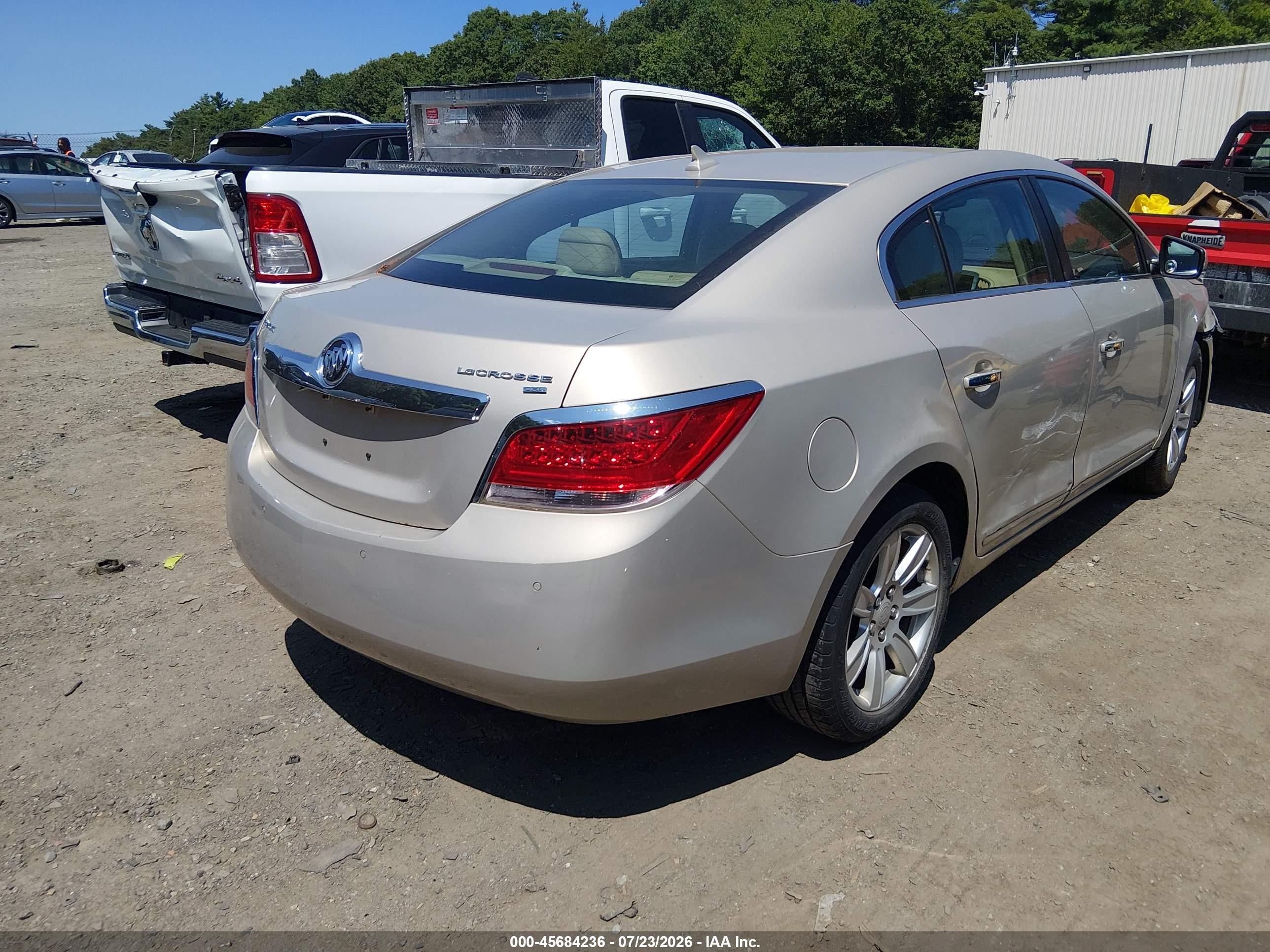 2011 Buick Lacrosse Cxl Tan vin: 1G4GC5ED9BF235247