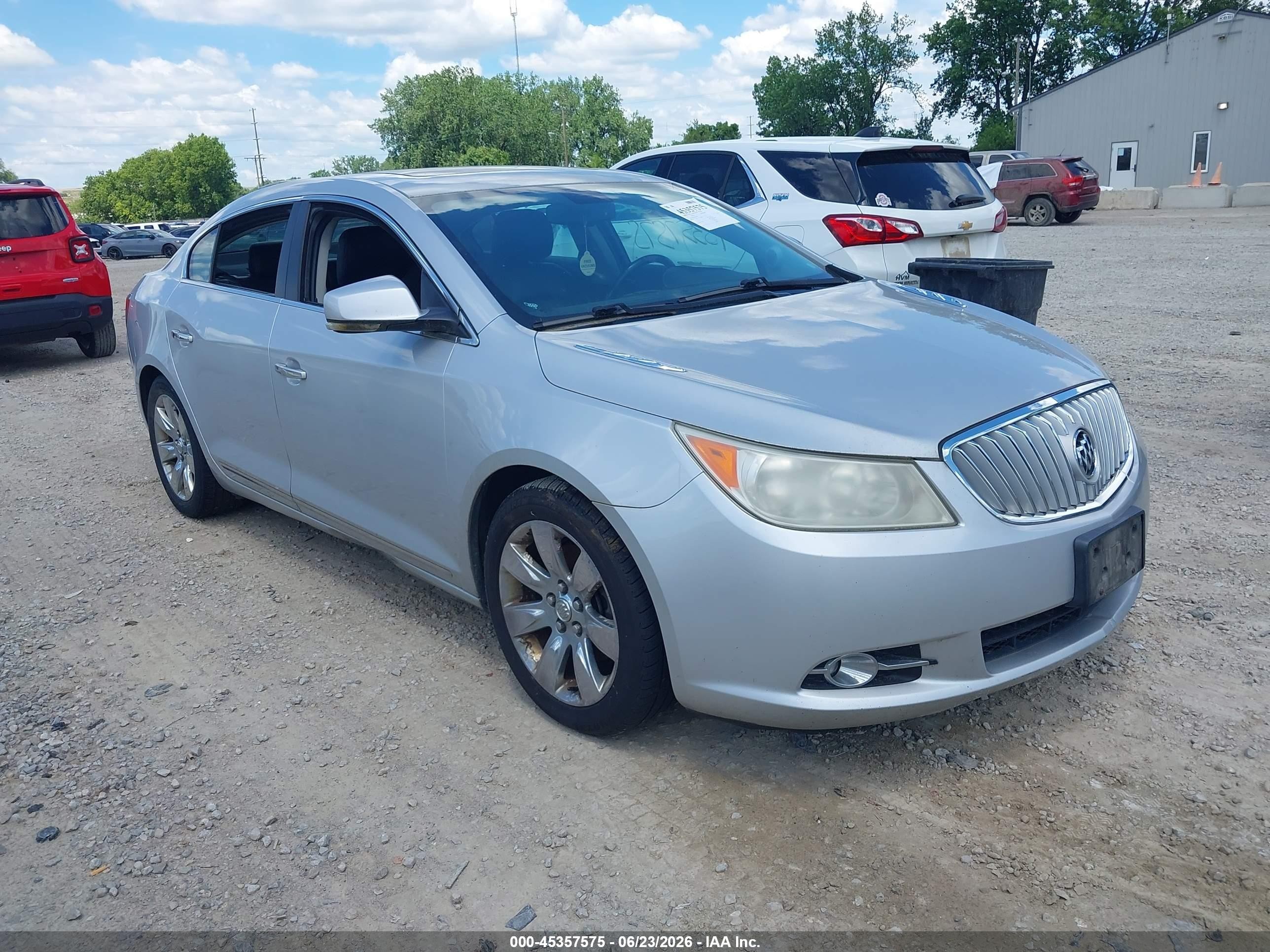2011 Buick Lacrosse Cxl Серебряный vin: 1G4GC5ED9BF269933