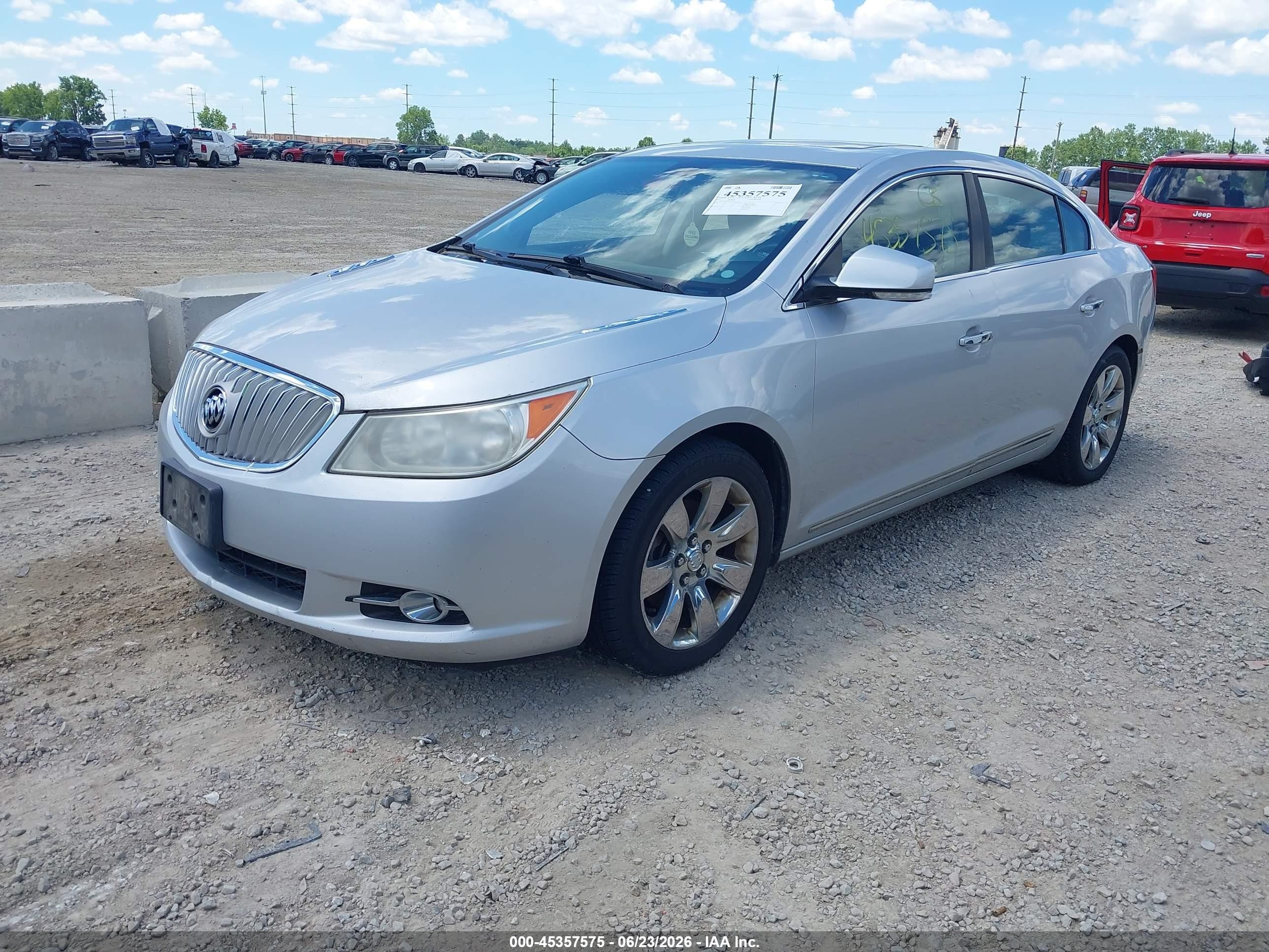 2011 Buick Lacrosse Cxl Серебряный vin: 1G4GC5ED9BF269933