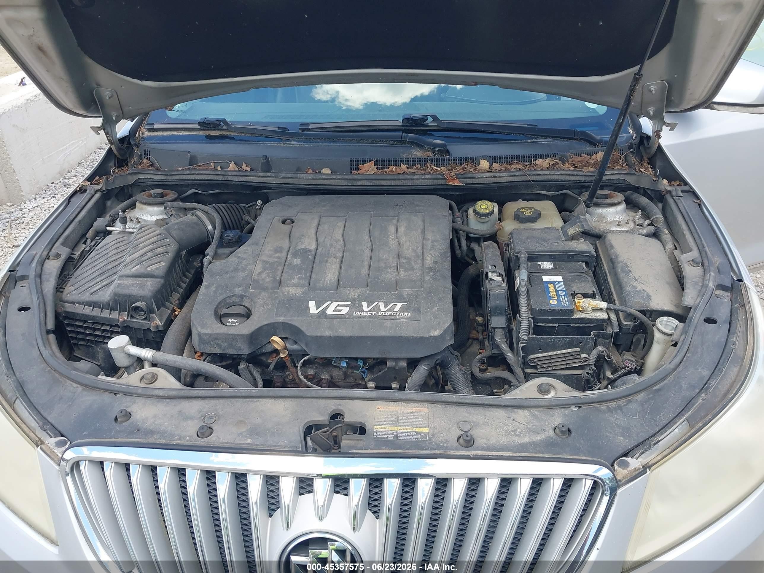 2011 Buick Lacrosse Cxl Серебряный vin: 1G4GC5ED9BF269933