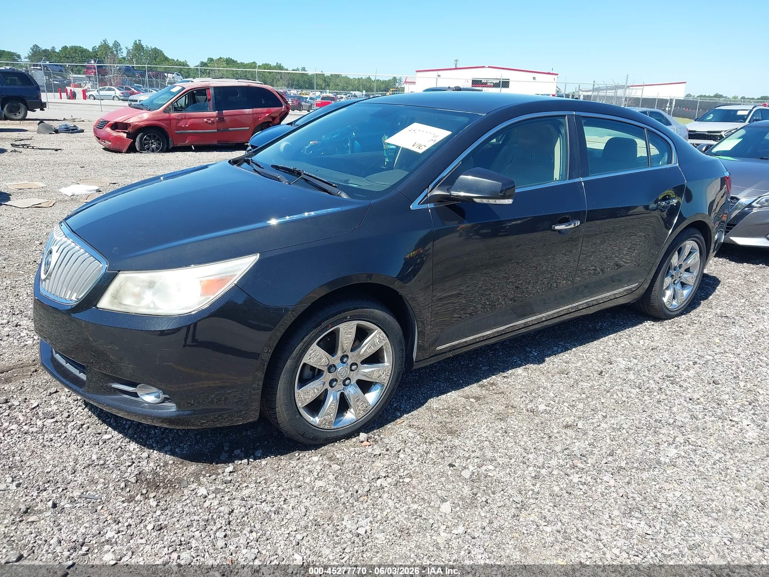 2011 Buick Lacrosse Cxl Black vin: 1G4GC5ED9BF281046