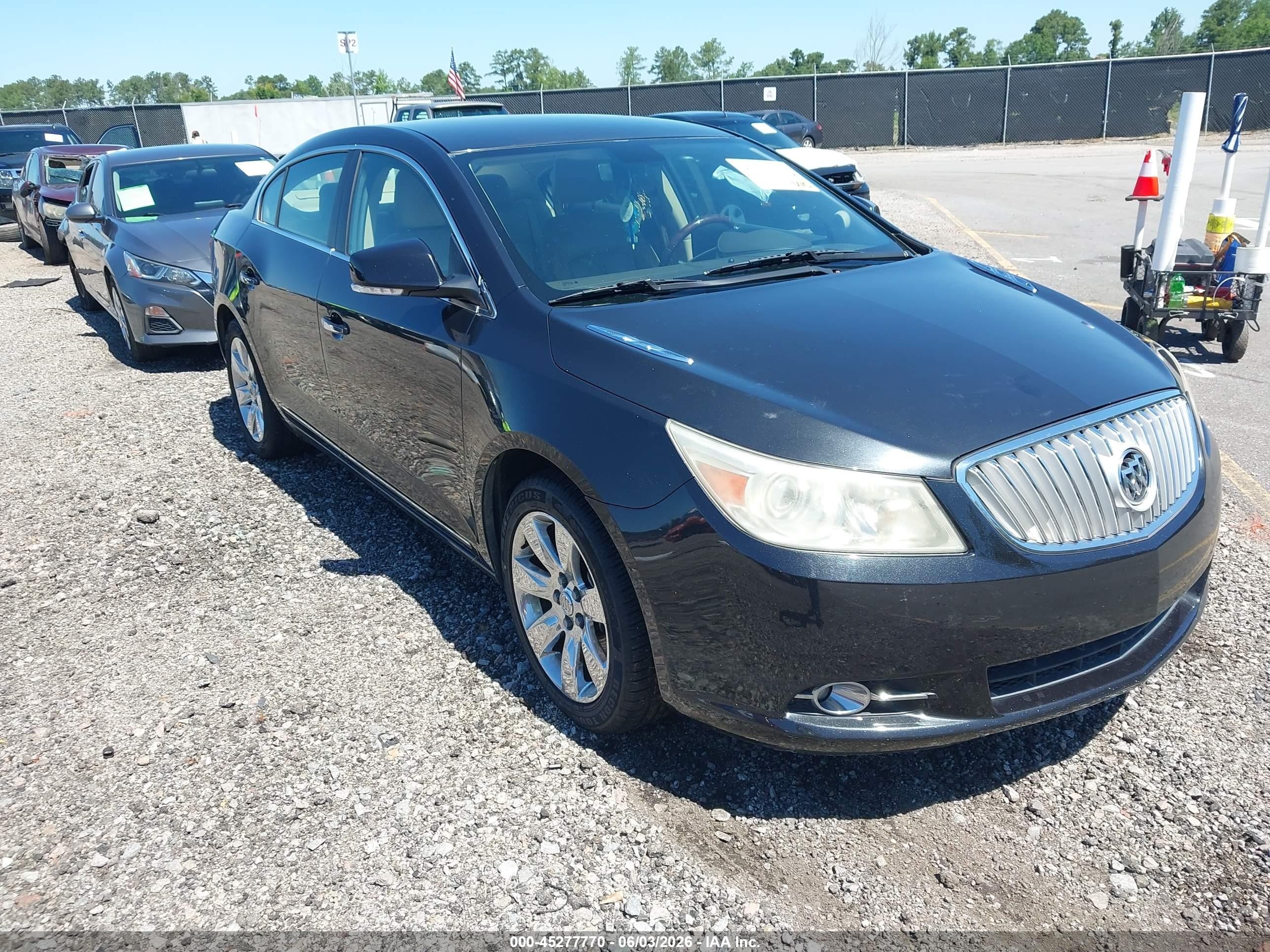 2011 Buick Lacrosse Cxl Black vin: 1G4GC5ED9BF281046