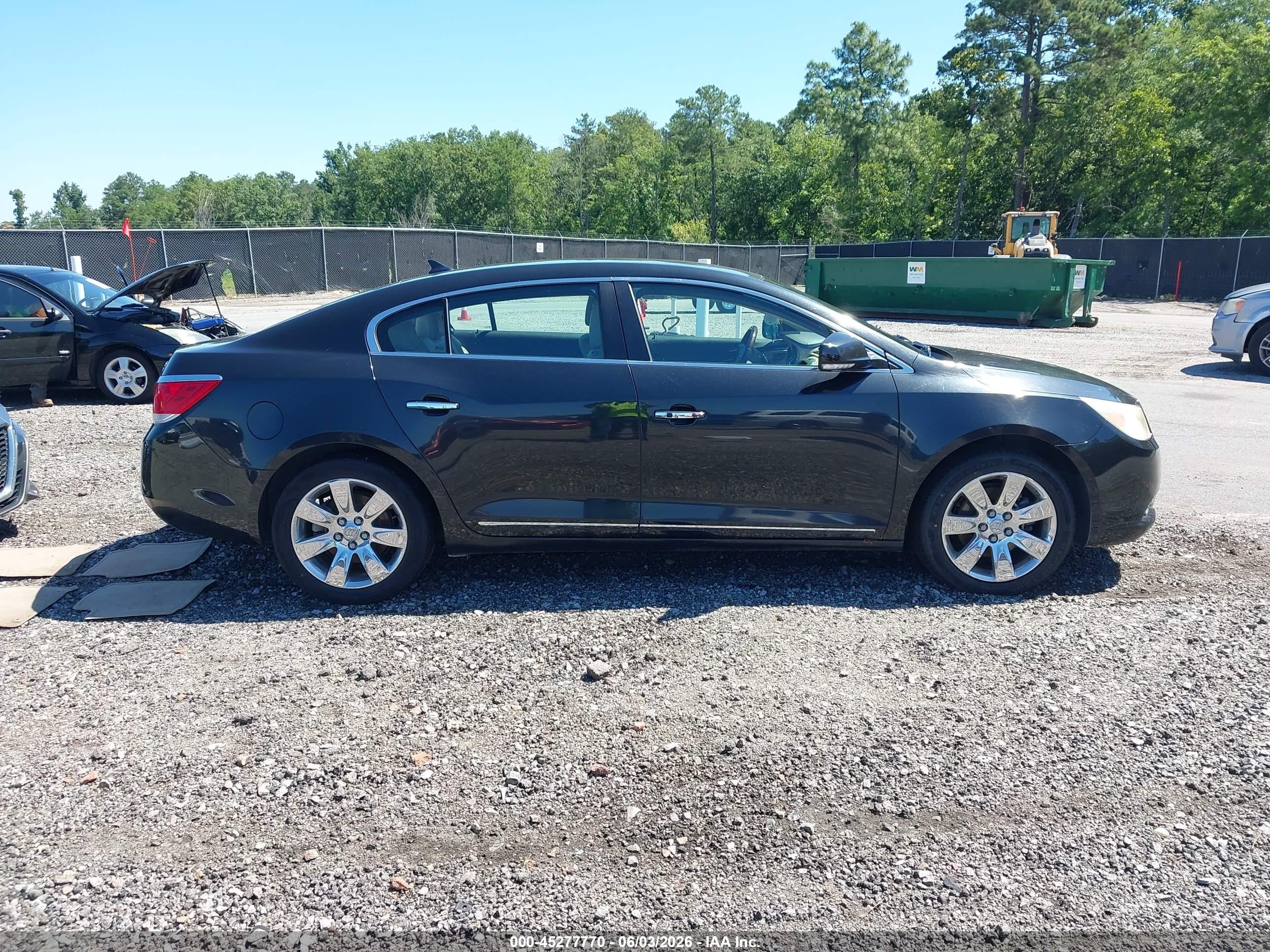 2011 Buick Lacrosse Cxl Black vin: 1G4GC5ED9BF281046
