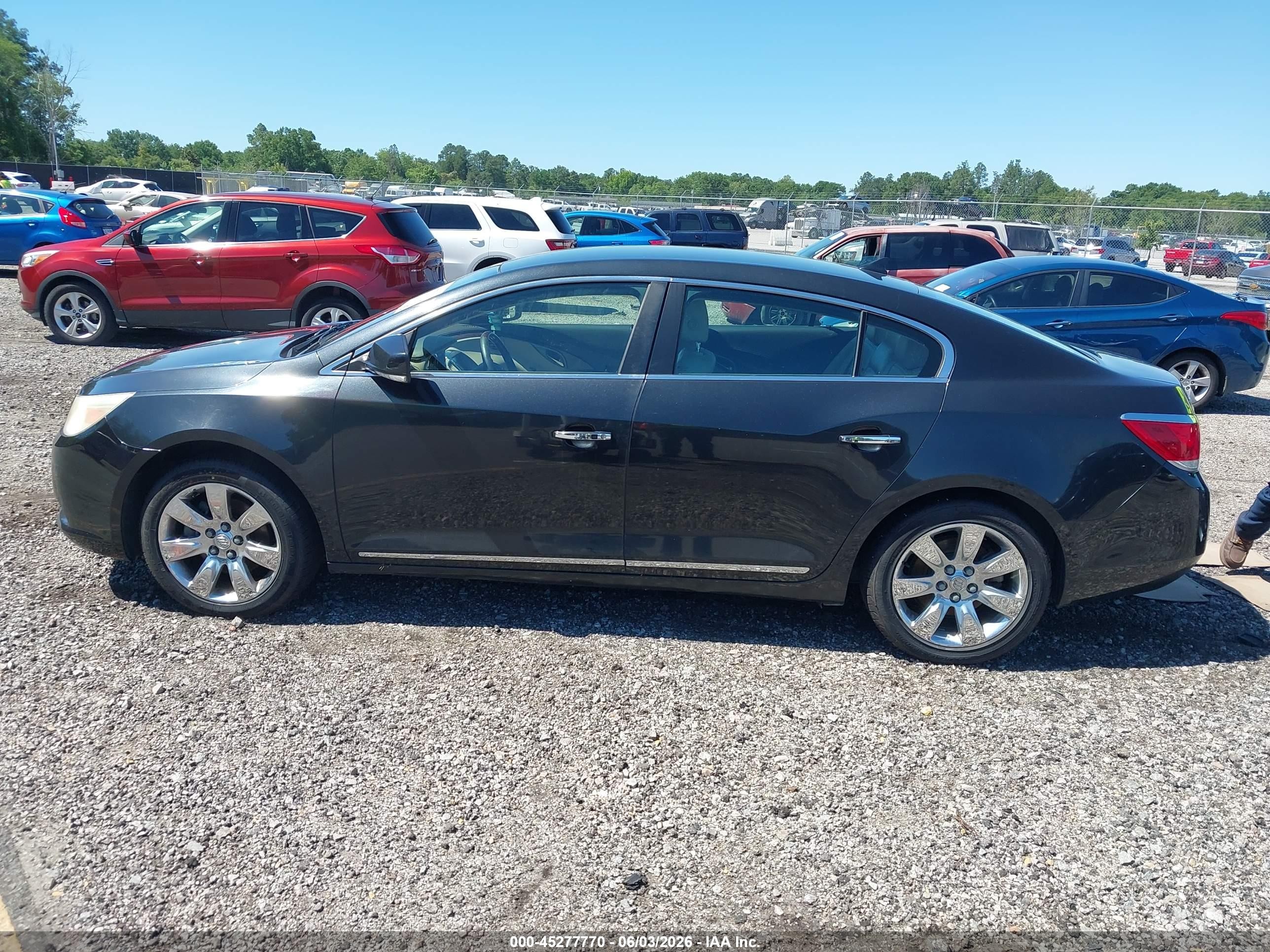 2011 Buick Lacrosse Cxl Black vin: 1G4GC5ED9BF281046