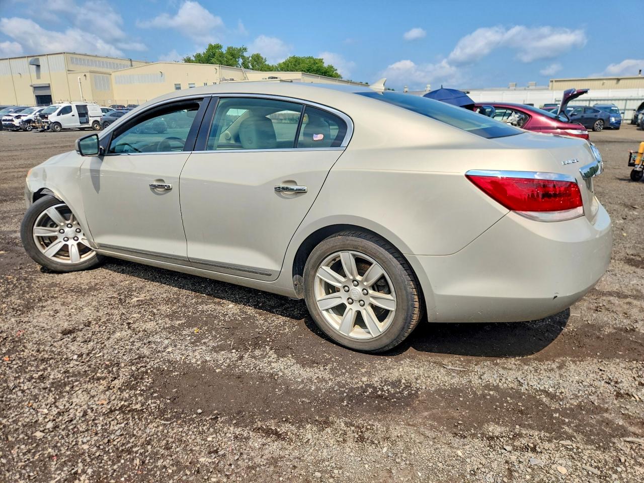 2011 Buick Lacrosse Cxl Beige vin: 1G4GC5ED9BF320279