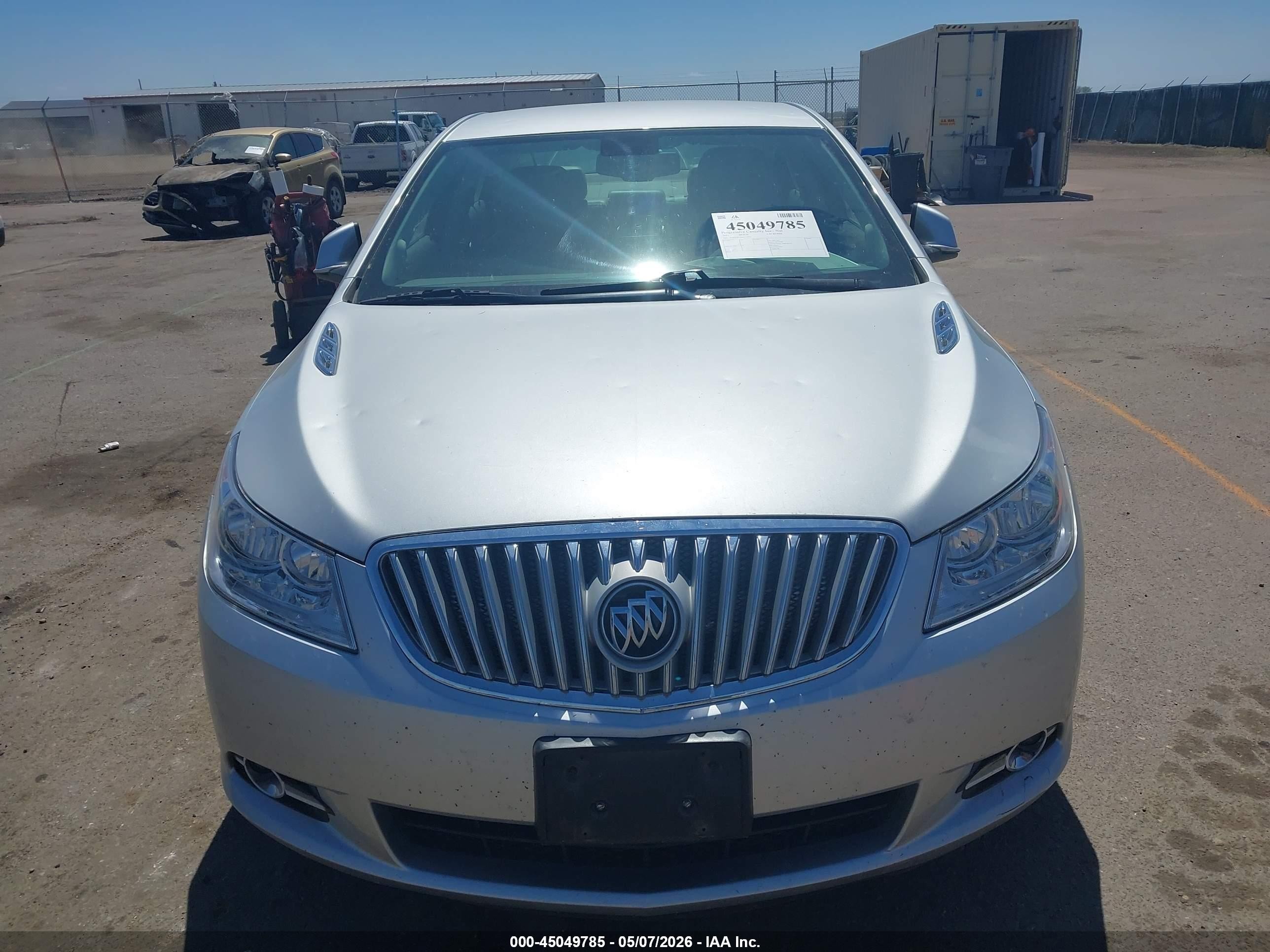 2011 Buick Lacrosse Cxl Серебряный vin: 1G4GC5ED9BF357395